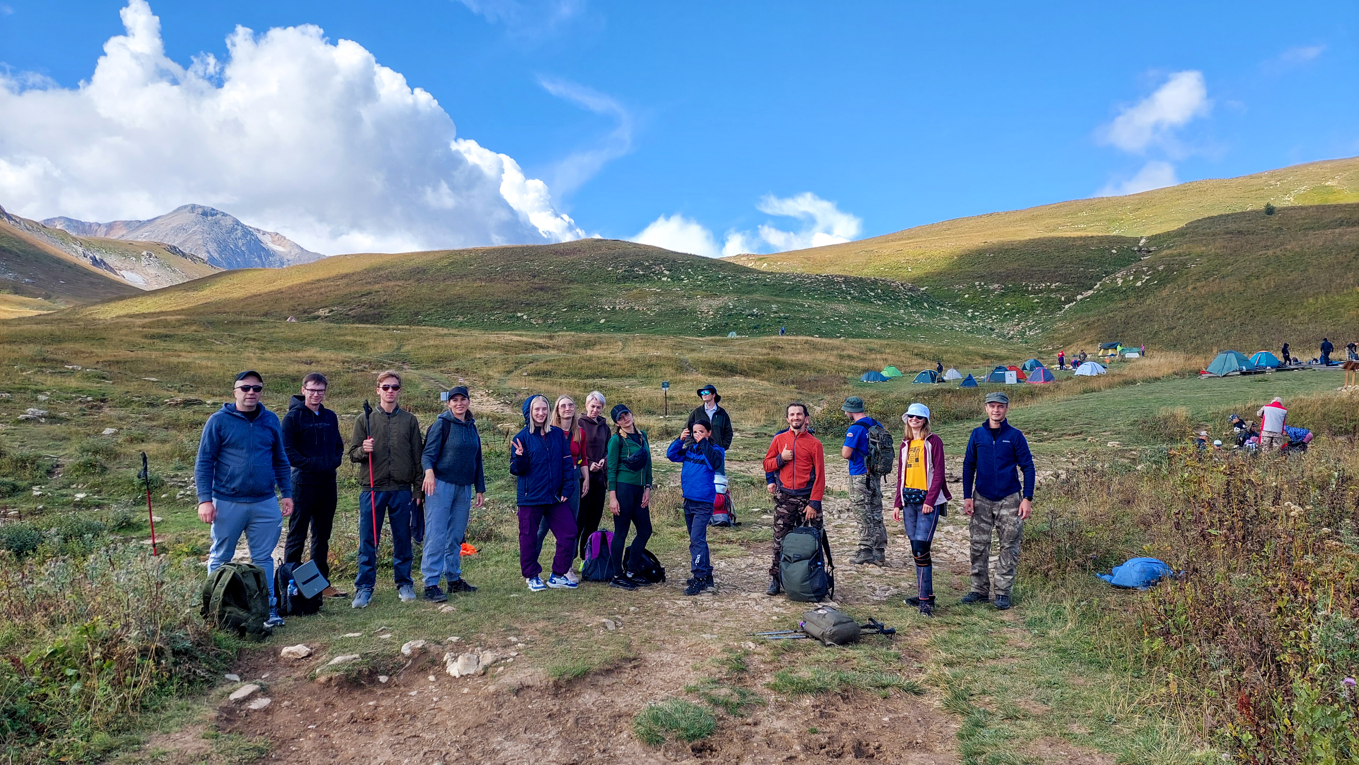 Трехдневный поход:  гора Оштен в Адыгее + термоисточники (6/26)
