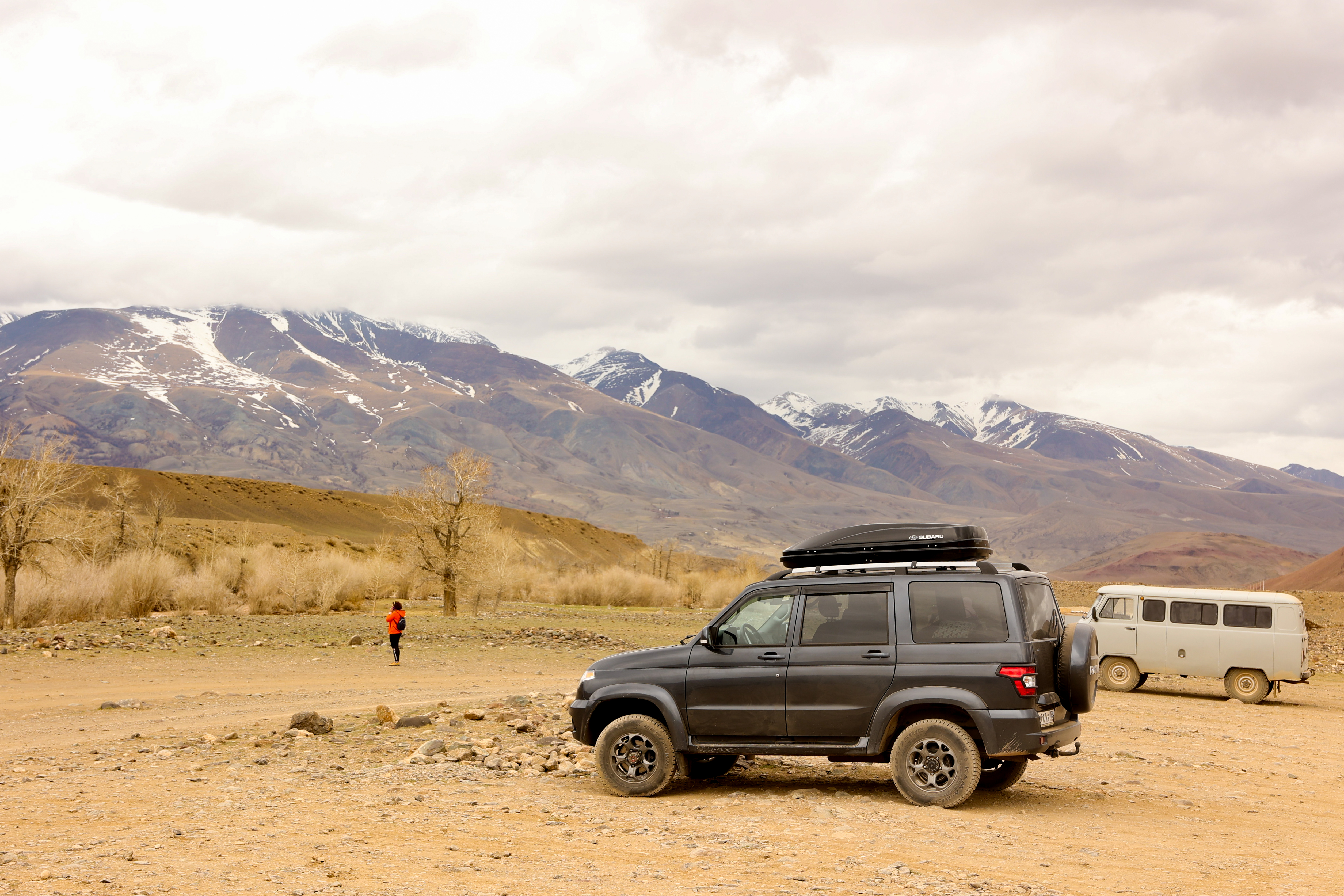 Знакомство с Алтаем 2026 - Гейзерное озеро, Марс, Чуйский тракт, Катунь, снежные горы (2/44)