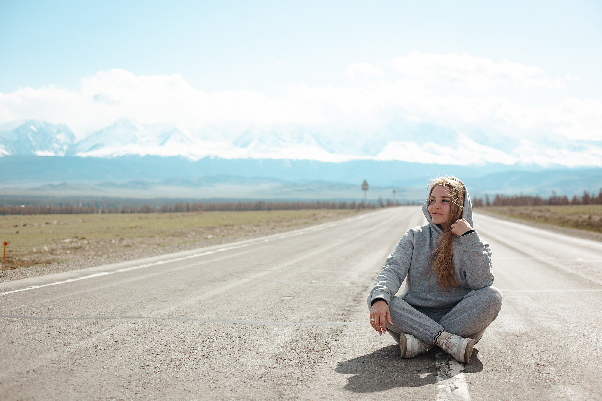 Знакомство с Алтаем 2026 - Гейзерное озеро, Марс, Чуйский тракт, Катунь, снежные горы (35/44)