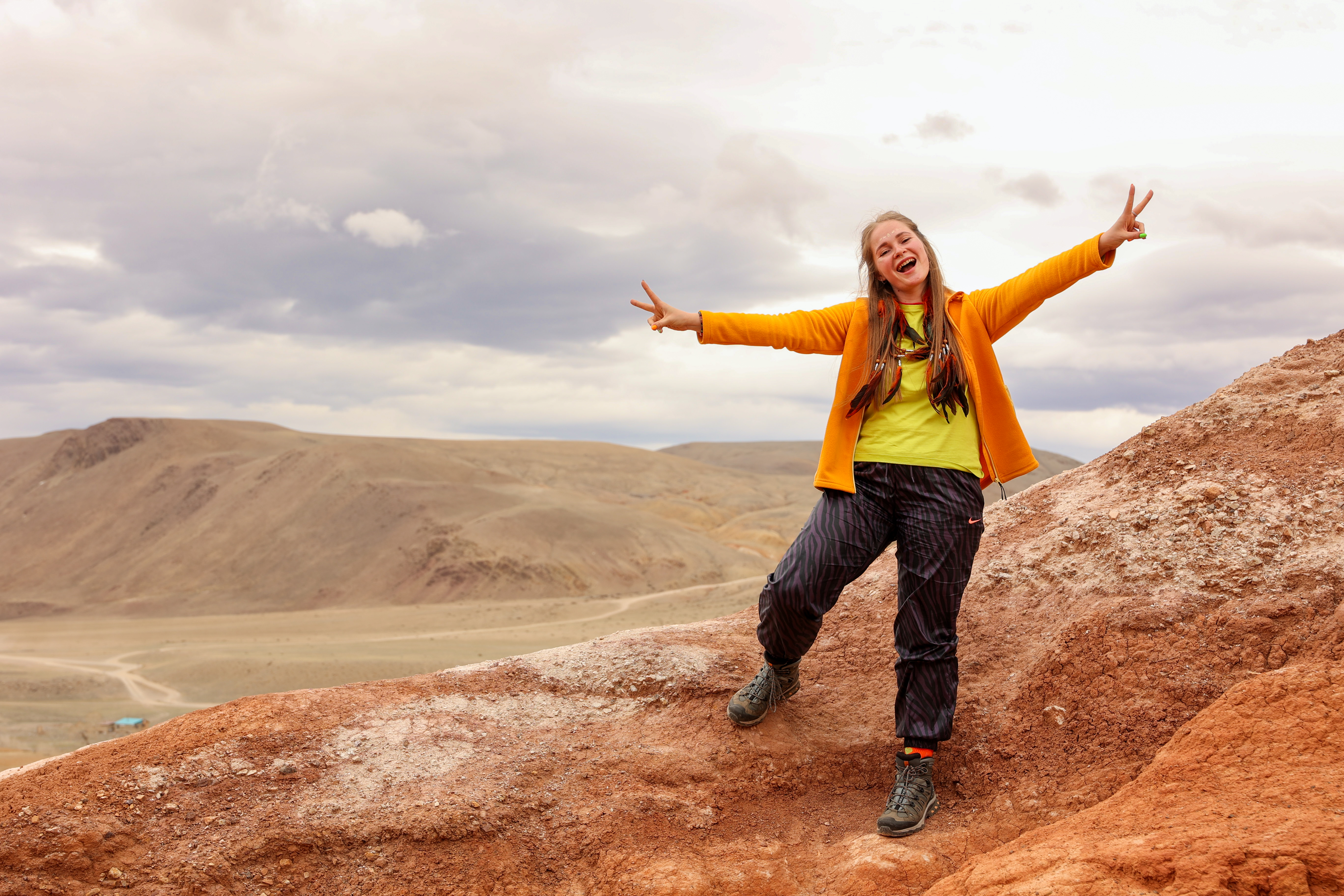 Знакомство с Алтаем 2026 - Гейзерное озеро, Марс, Чуйский тракт, Катунь, снежные горы (5/44)