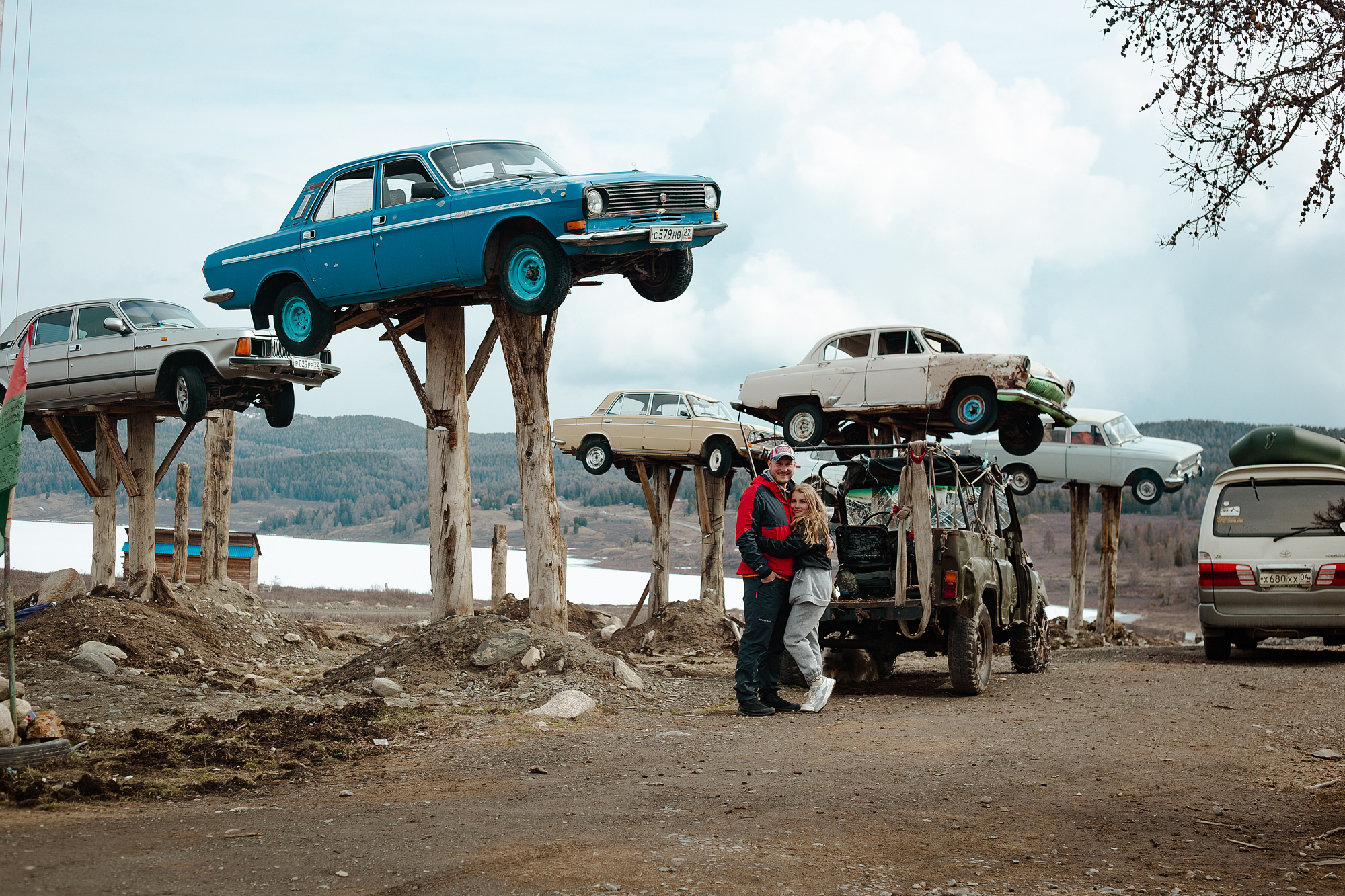 Знакомство с Алтаем 2026 - Гейзерное озеро, Марс, Чуйский тракт, Катунь, снежные горы (44/44)
