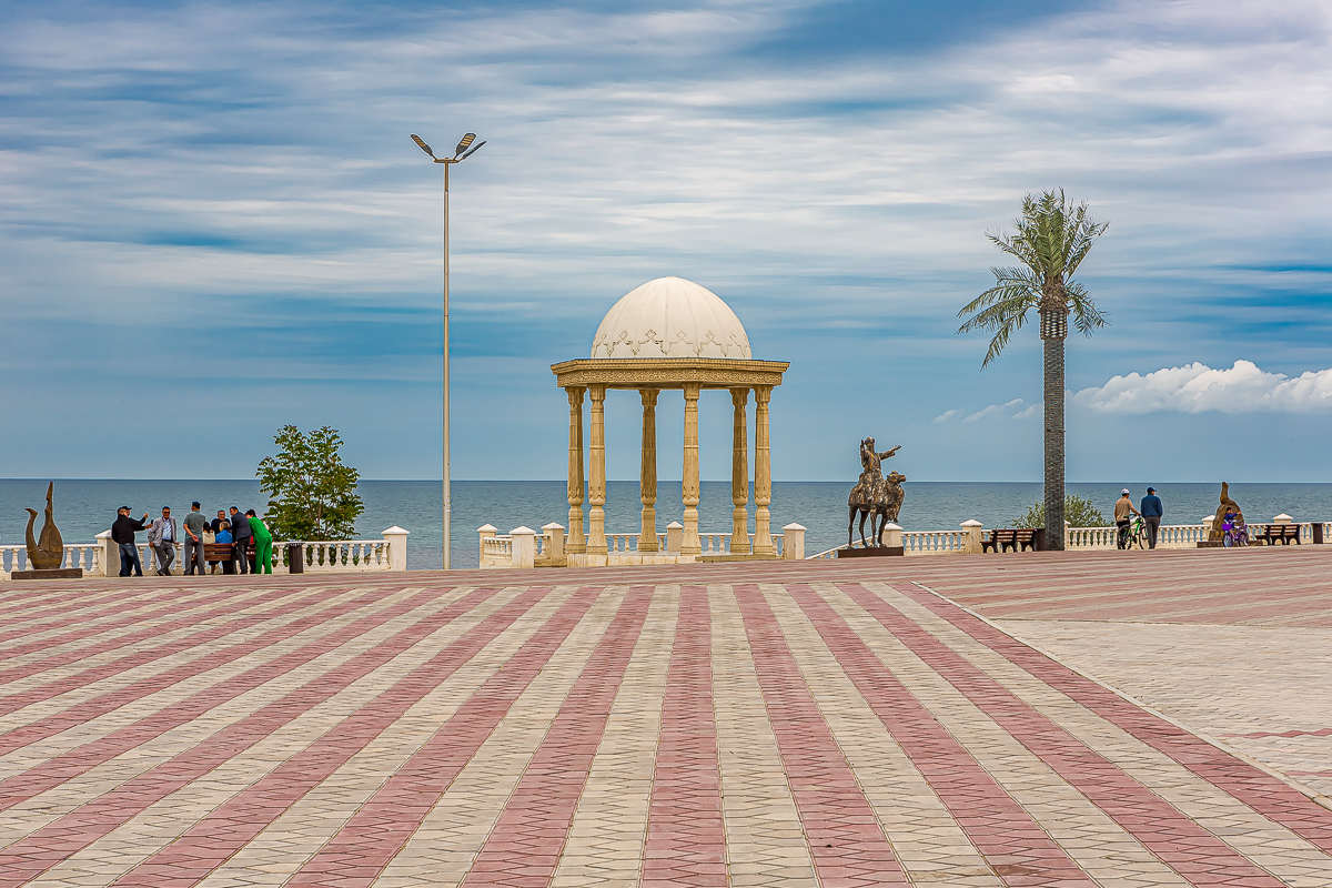 Прибытие в Актау