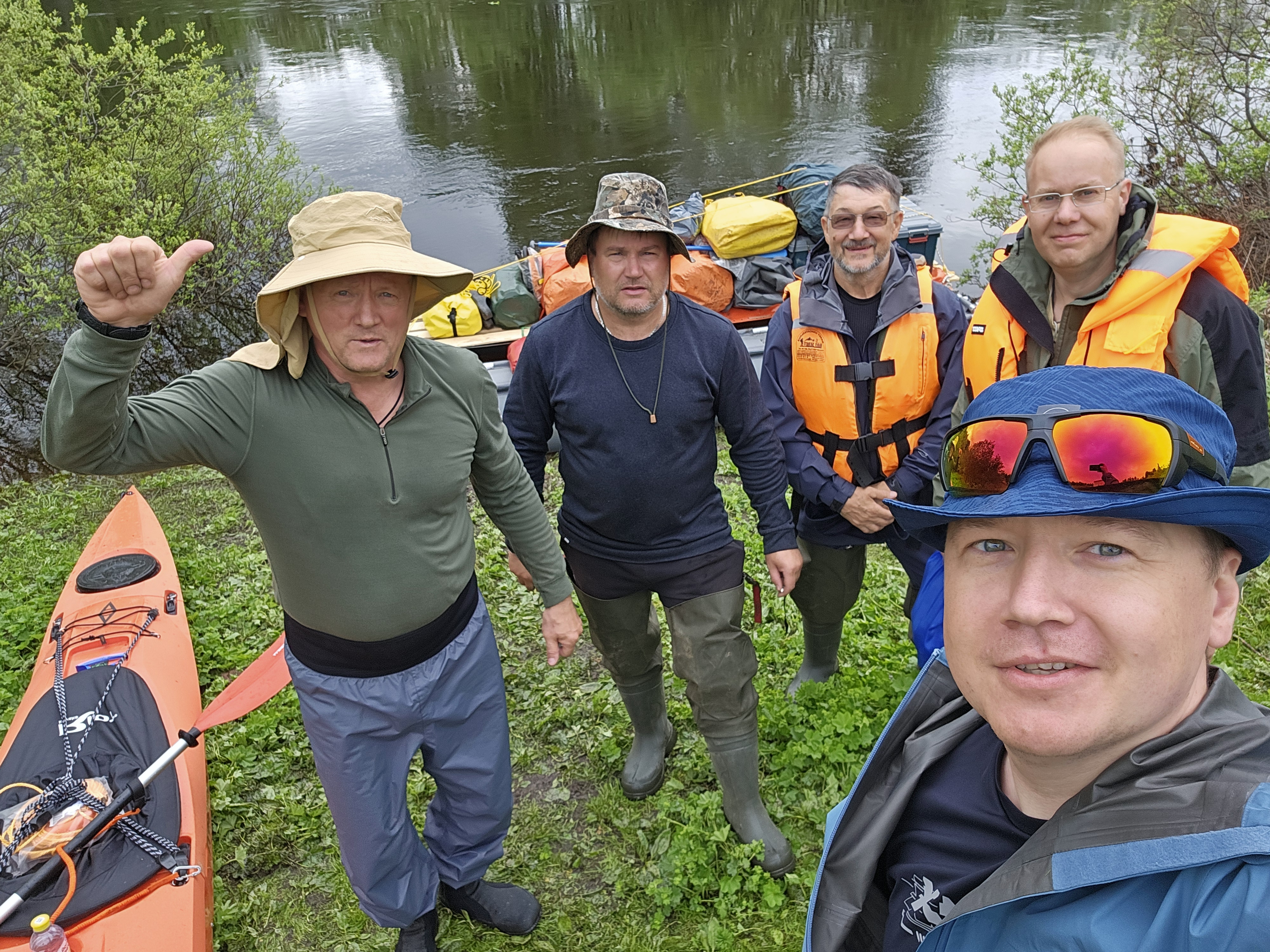 Сплав по реке Подчерем. (20/37)