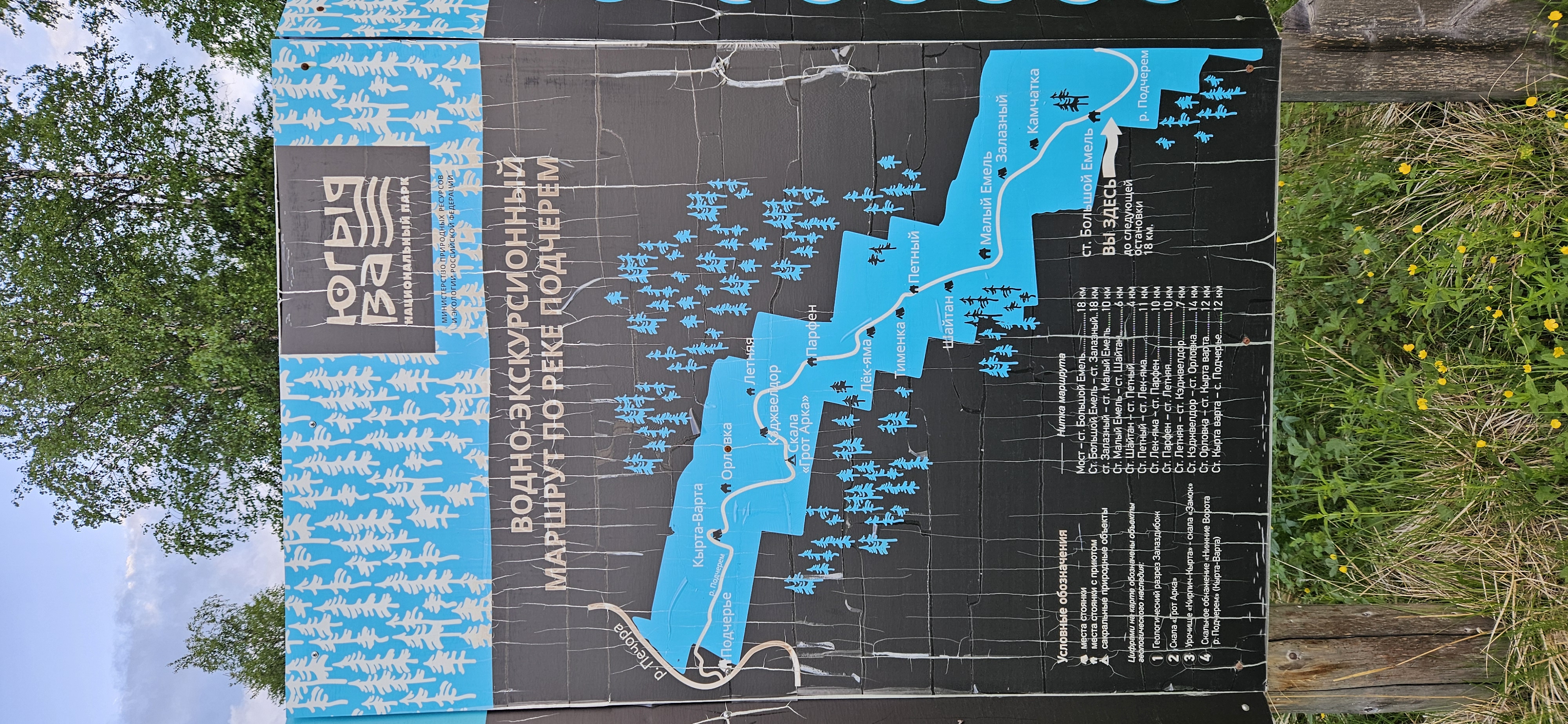 Сплав по реке Подчерем. (4/37)