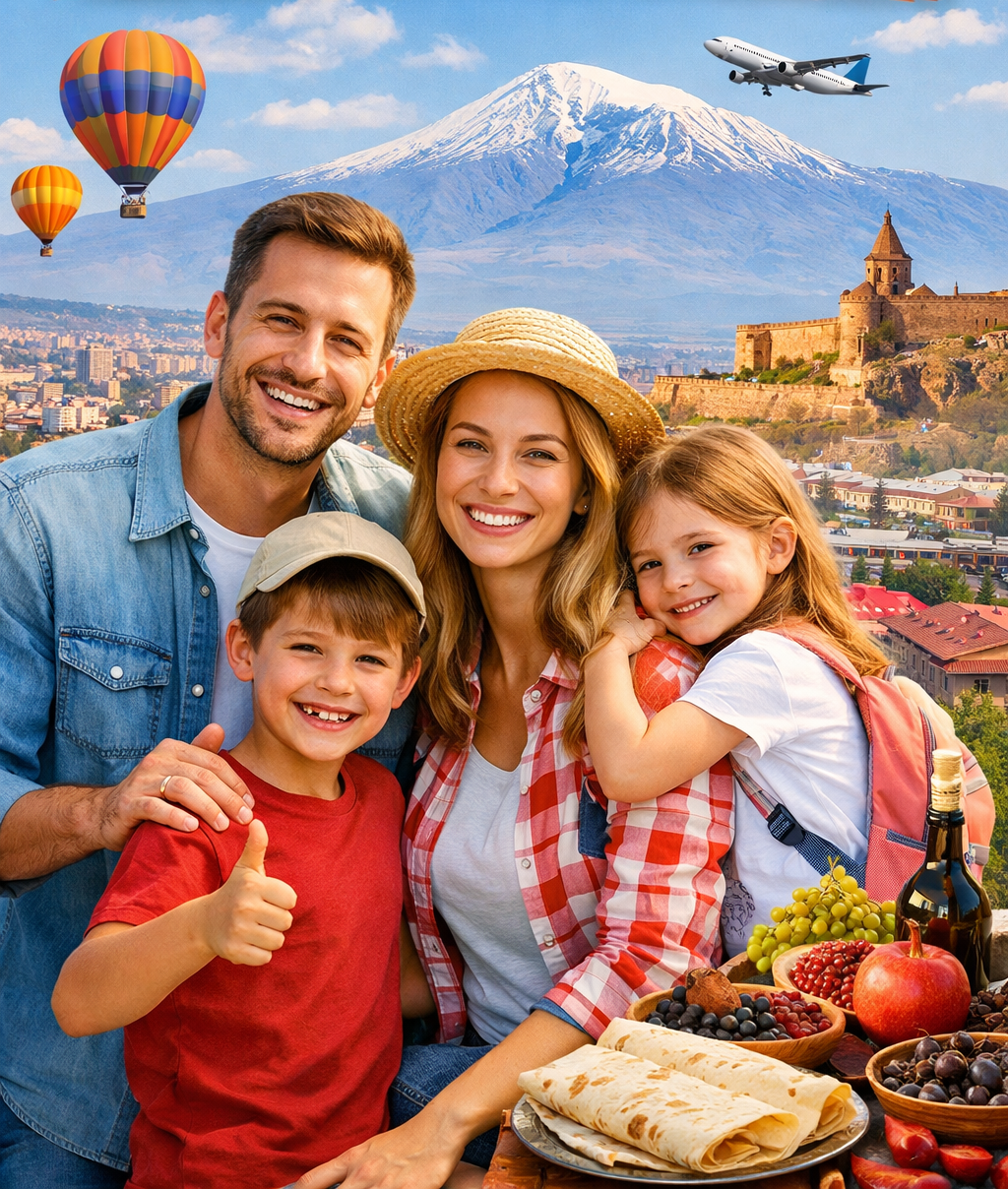 Семейный тур в Армению