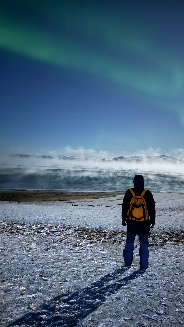 Кольская кругосветка за 5 дней: киты, снегоступы, хаски, снегоходы, Териберка и океан