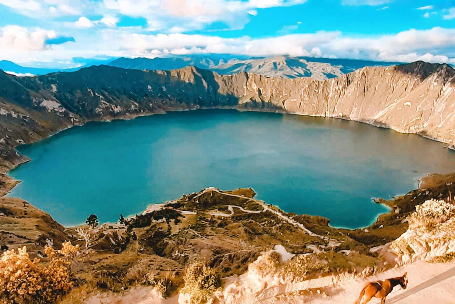 Quilotoa Lake adventure (4/13)