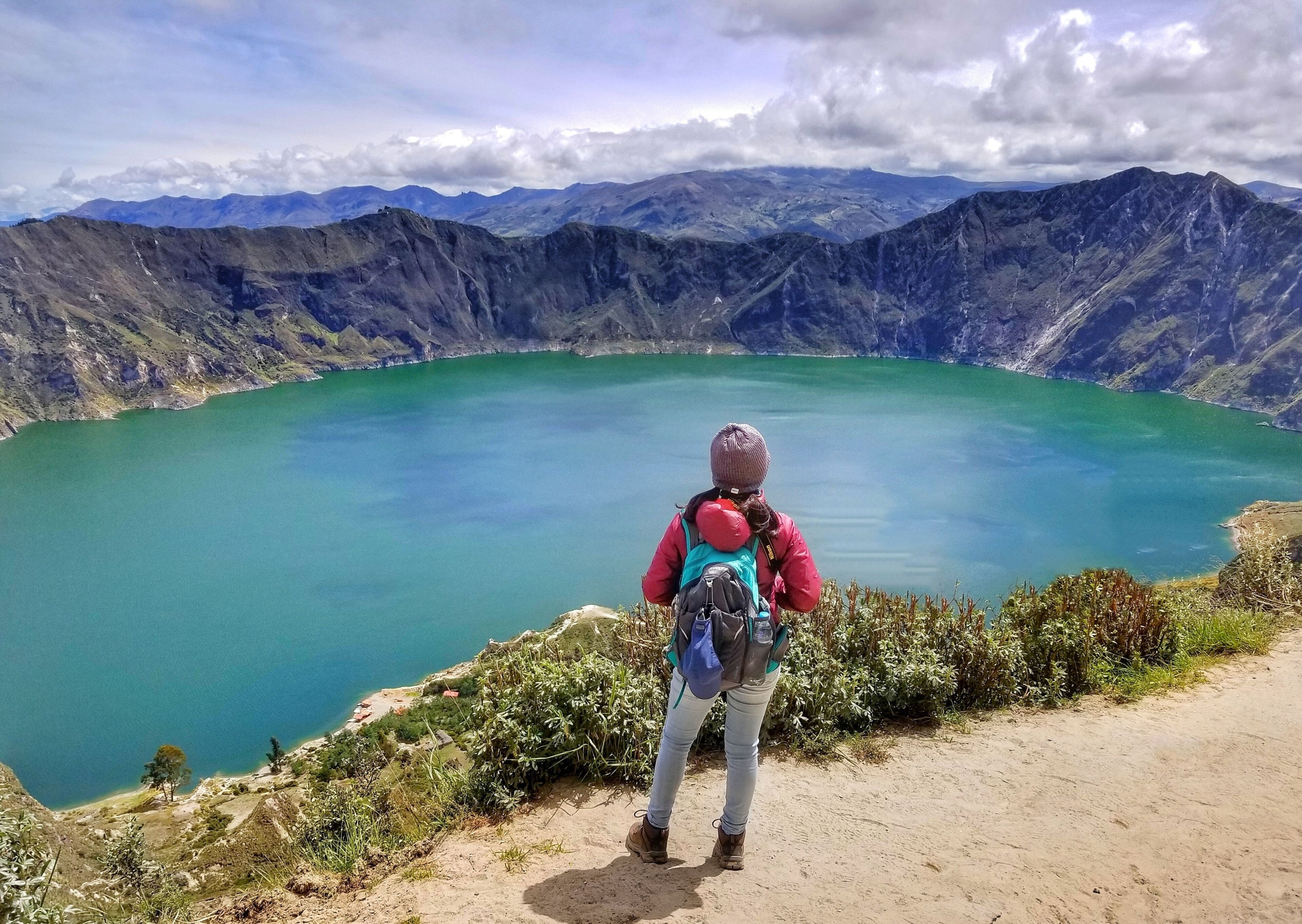 Quilotoa Lake adventure (12/13)