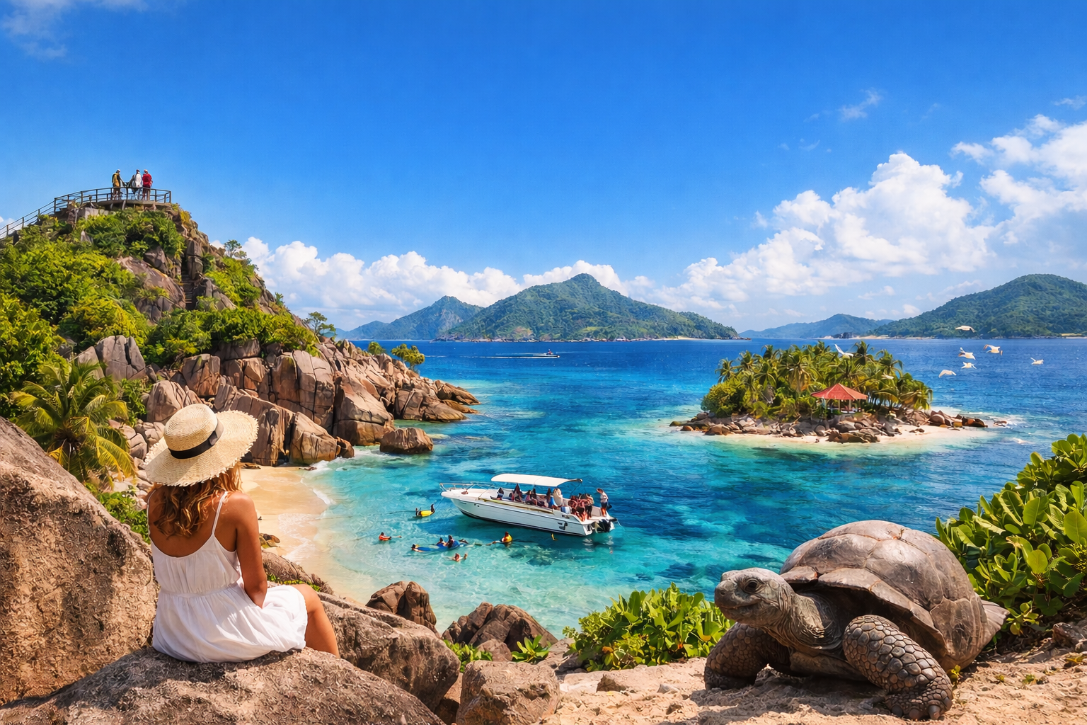 Дача на Сейшелах: райские острова, пляжи и свобода.