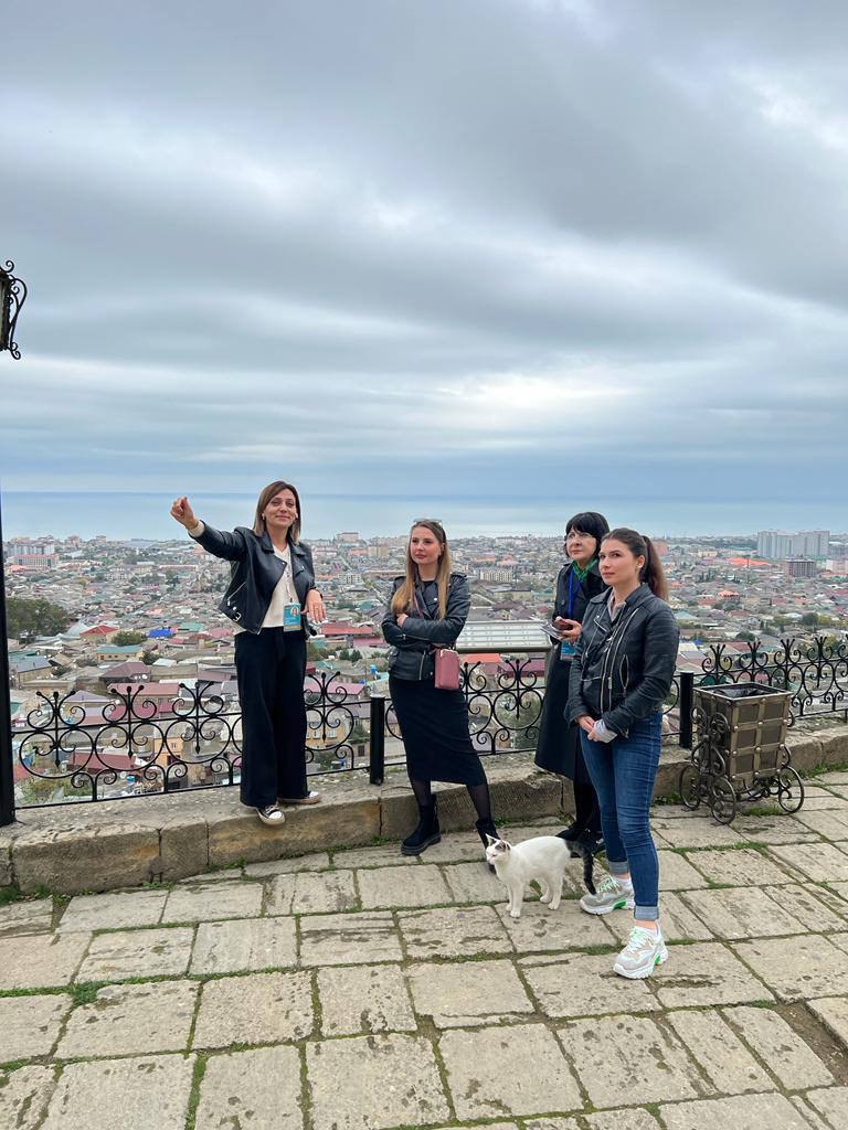 Дербент, цитадель Нарын кала, Экраноплан Лунь