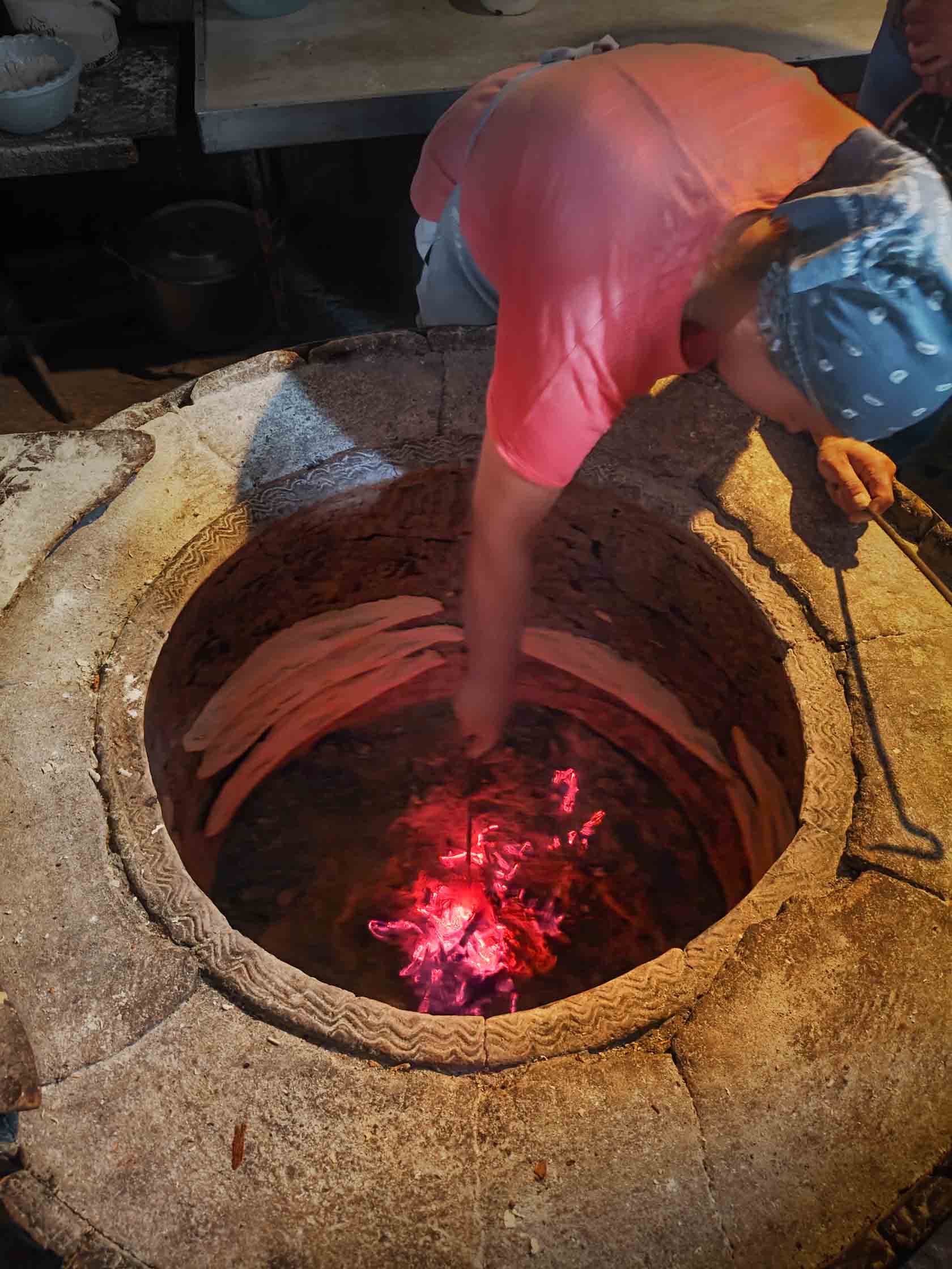 Сигнахи - монастырь Бодбе - хлеб и чурчхела