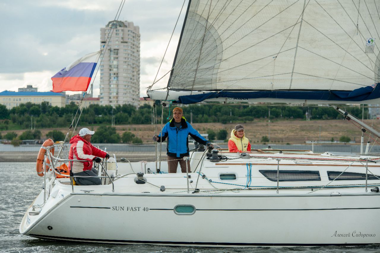 Откройте Волгоградское море на шикарной яхте Jeanneau 40. (11/42)