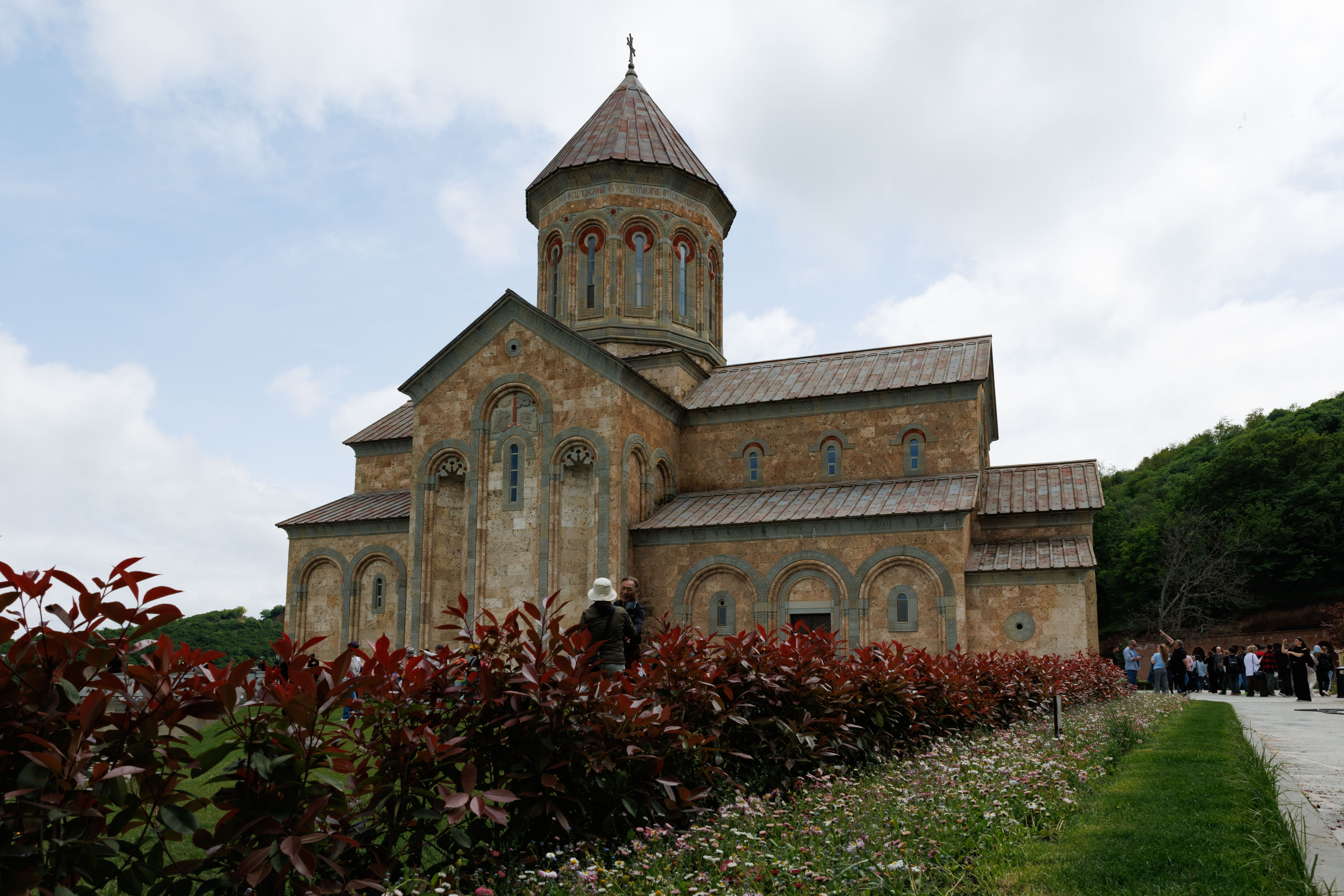 Сигнахи - монастырь Бодбе - хлеб и чурчхела