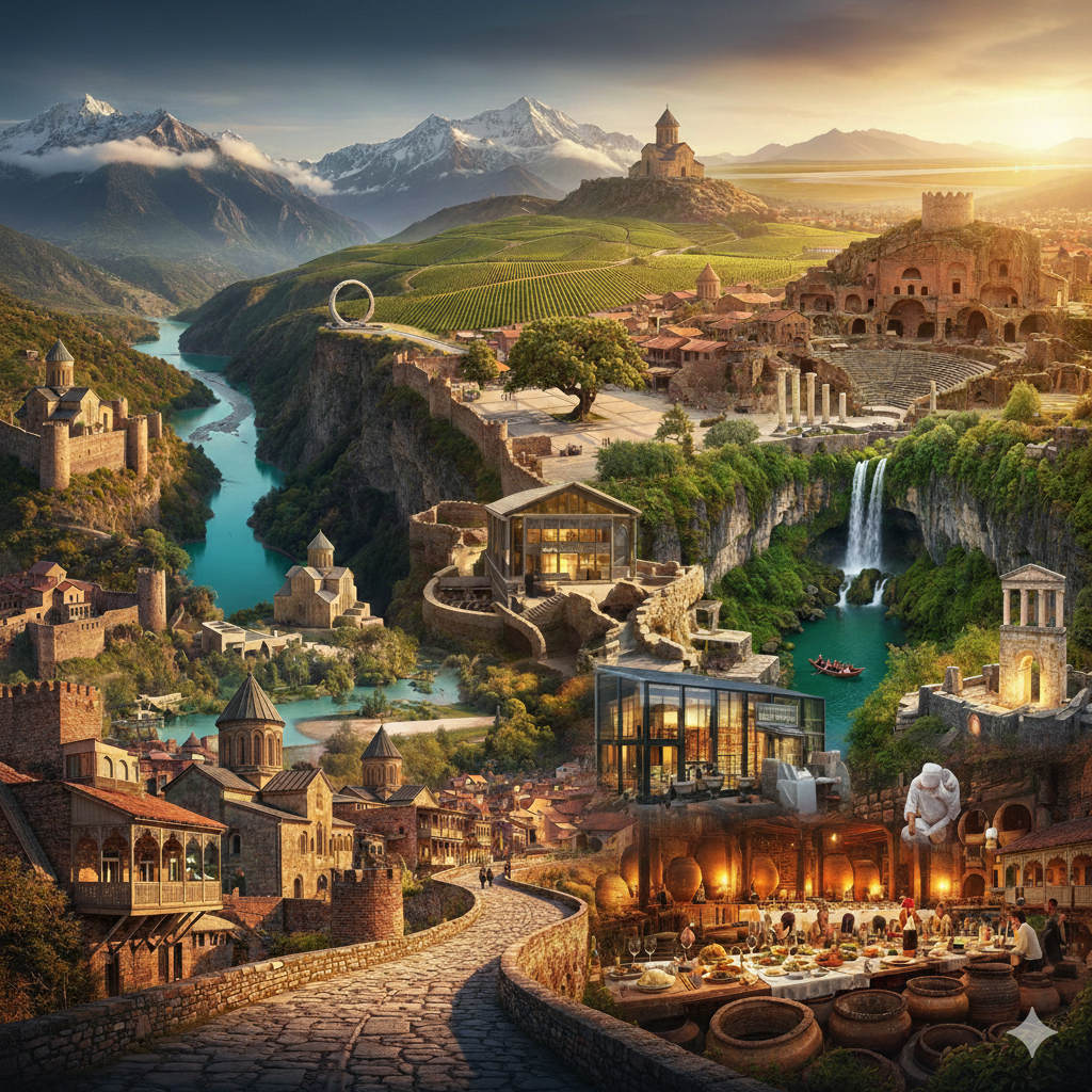 Грузия: Большое путешествие за 6 дней