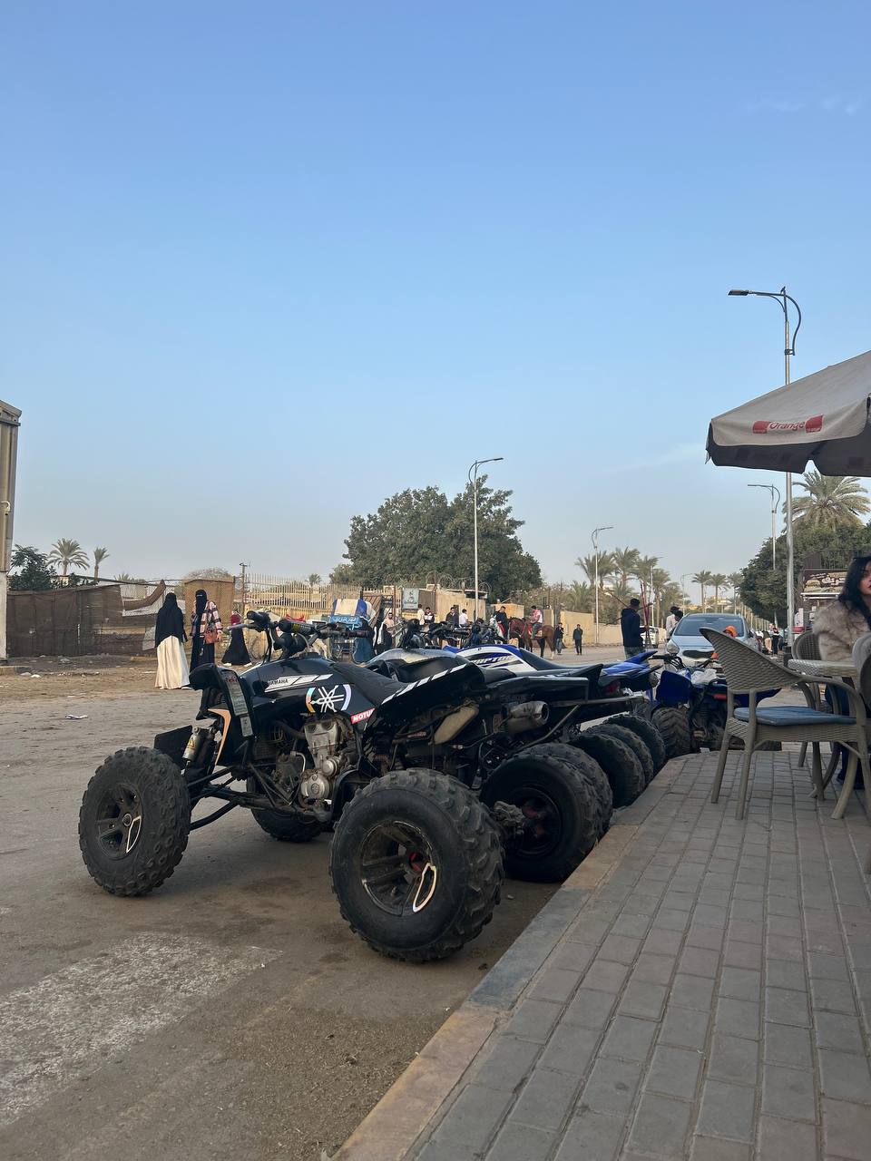 Сафари на квадроциклах у Великих Пирамид на закате (2/7)