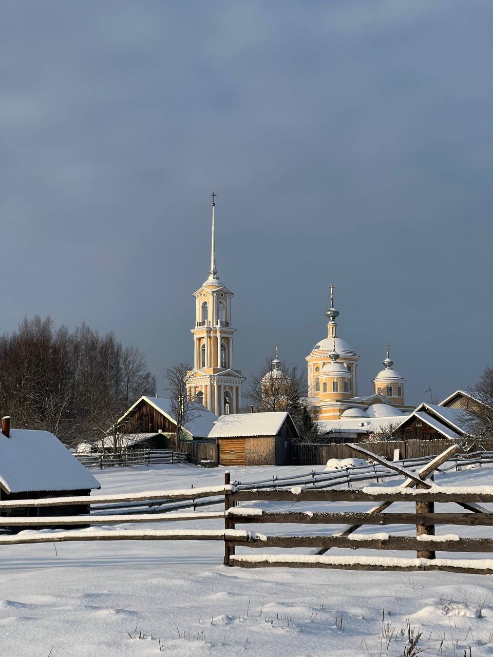 Замытье. Вдоль реки Медведицы на лыжах. (8/26)