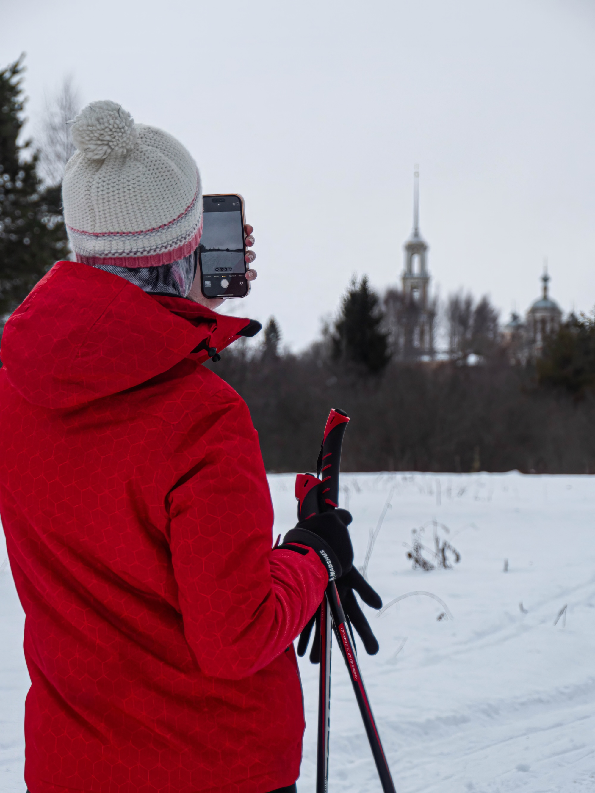 Замытье. Вдоль реки Медведицы на лыжах. (16/26)