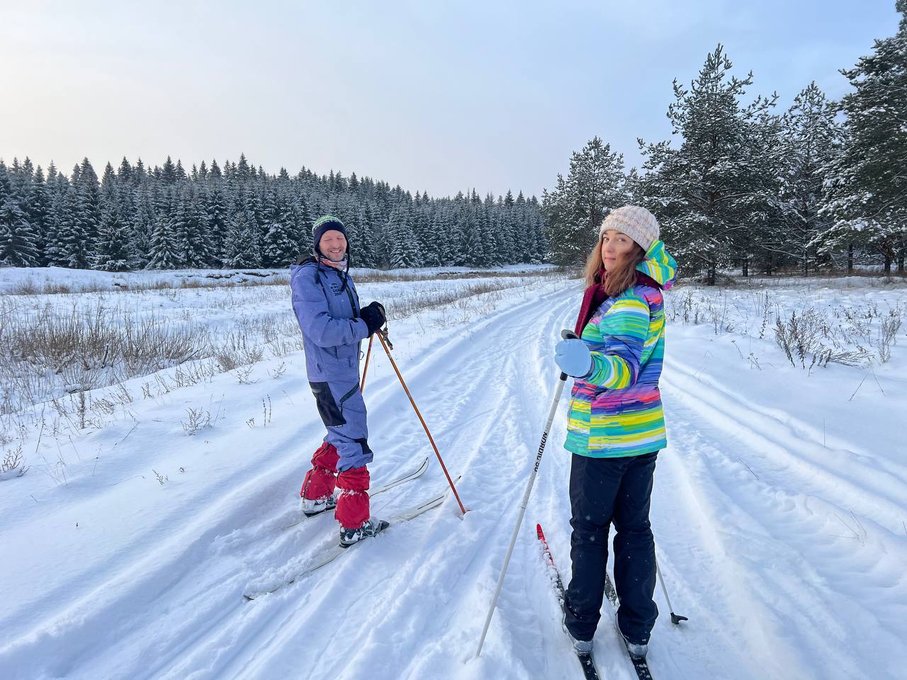 Замытье. Вдоль реки Медведицы на лыжах. (7/26)