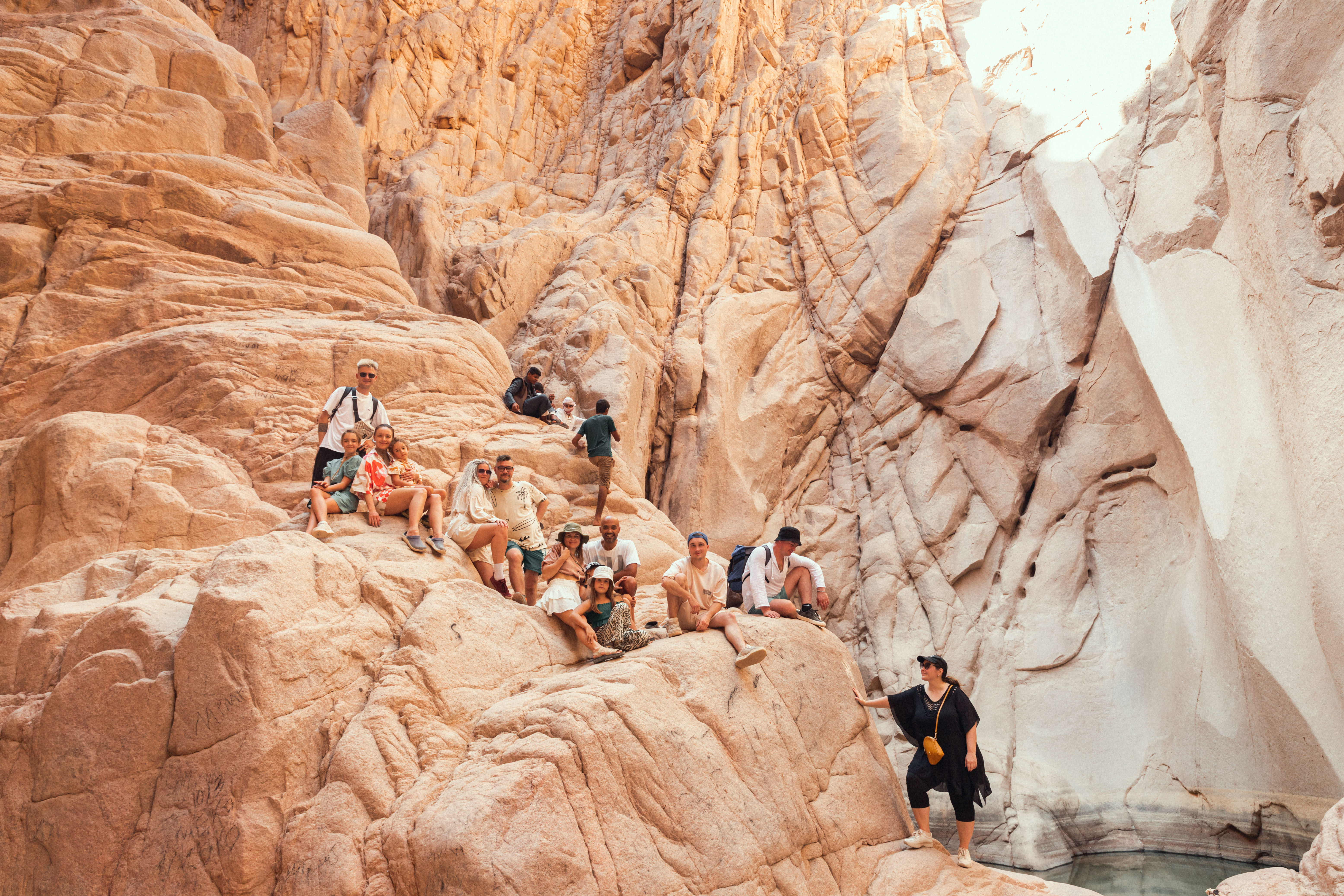 Нувейба не известное место на Красном море среди каньонов Синая Египет для Своих (58/79)