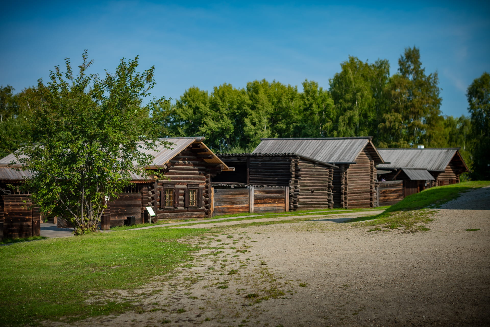 Листвянка, этнографический музей Тальцы