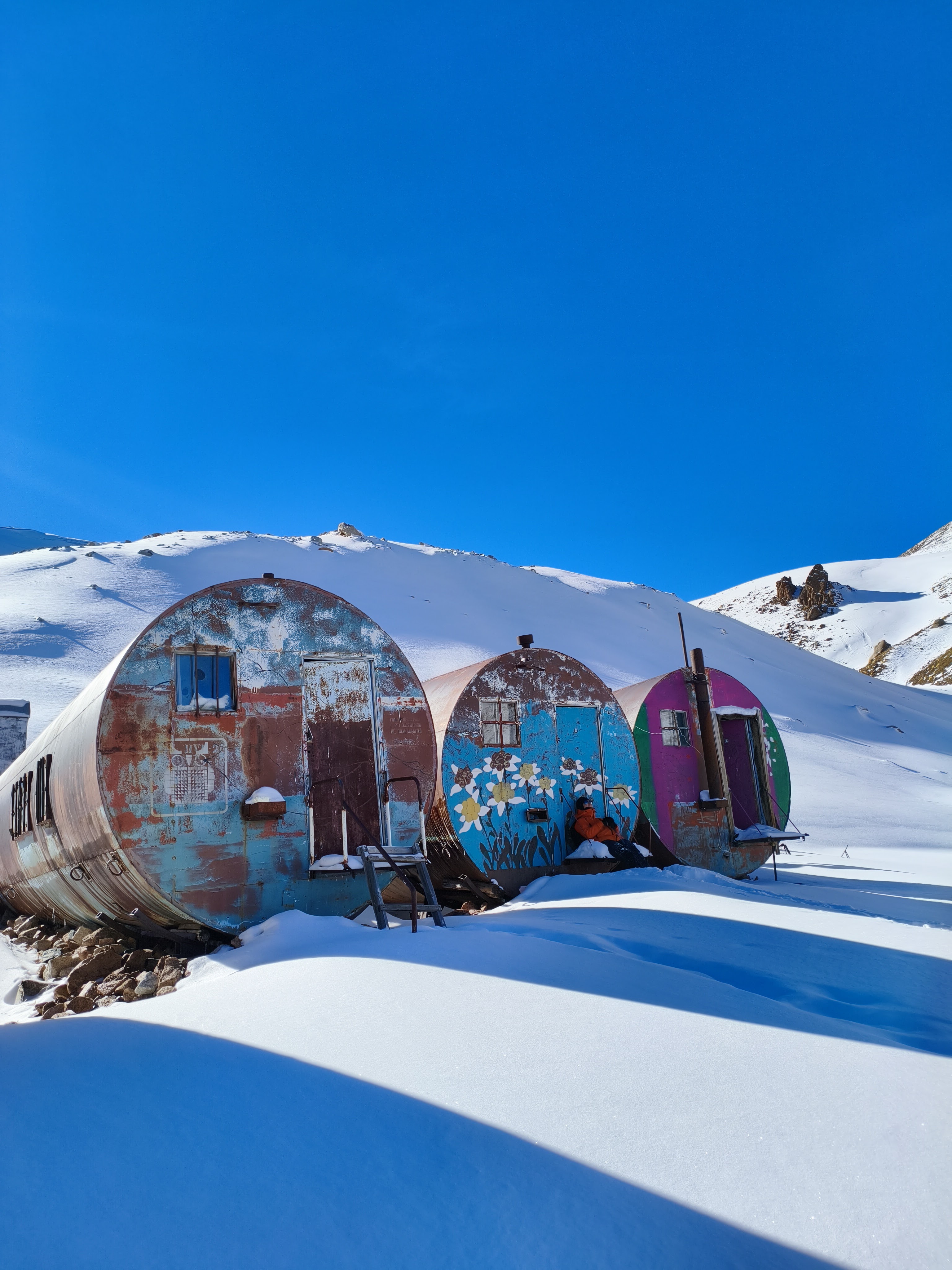 Поход на гляциологическую станцию Т1 на высоте 3450м. н.у.м. (11/17)