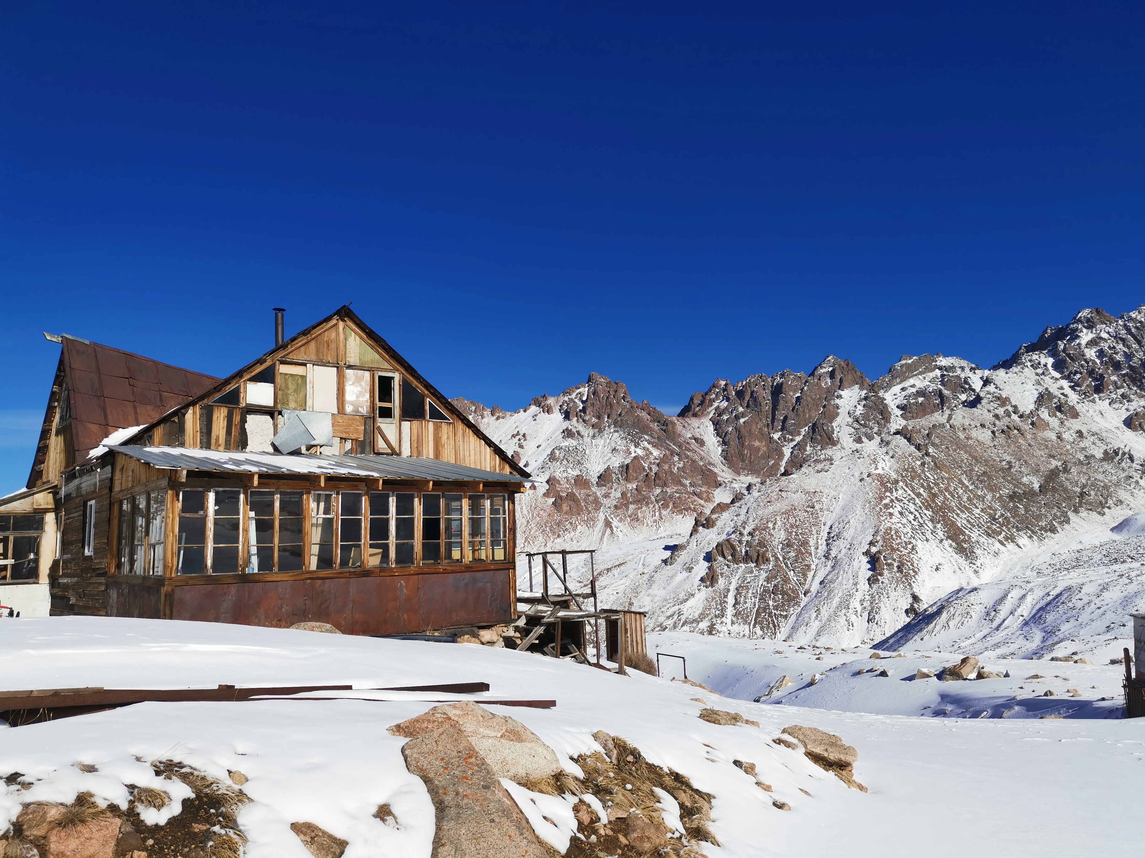 Поход на гляциологическую станцию Т1 на высоте 3450м. н.у.м. (14/17)