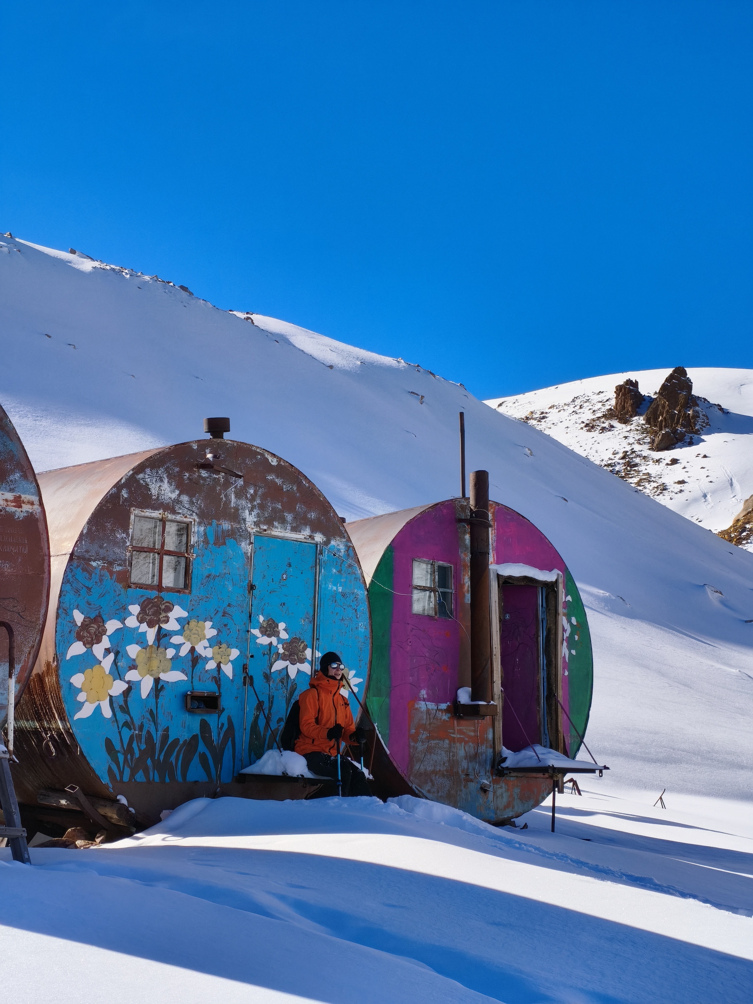 Поход на гляциологическую станцию Т1 на высоте 3450м. н.у.м. (9/17)