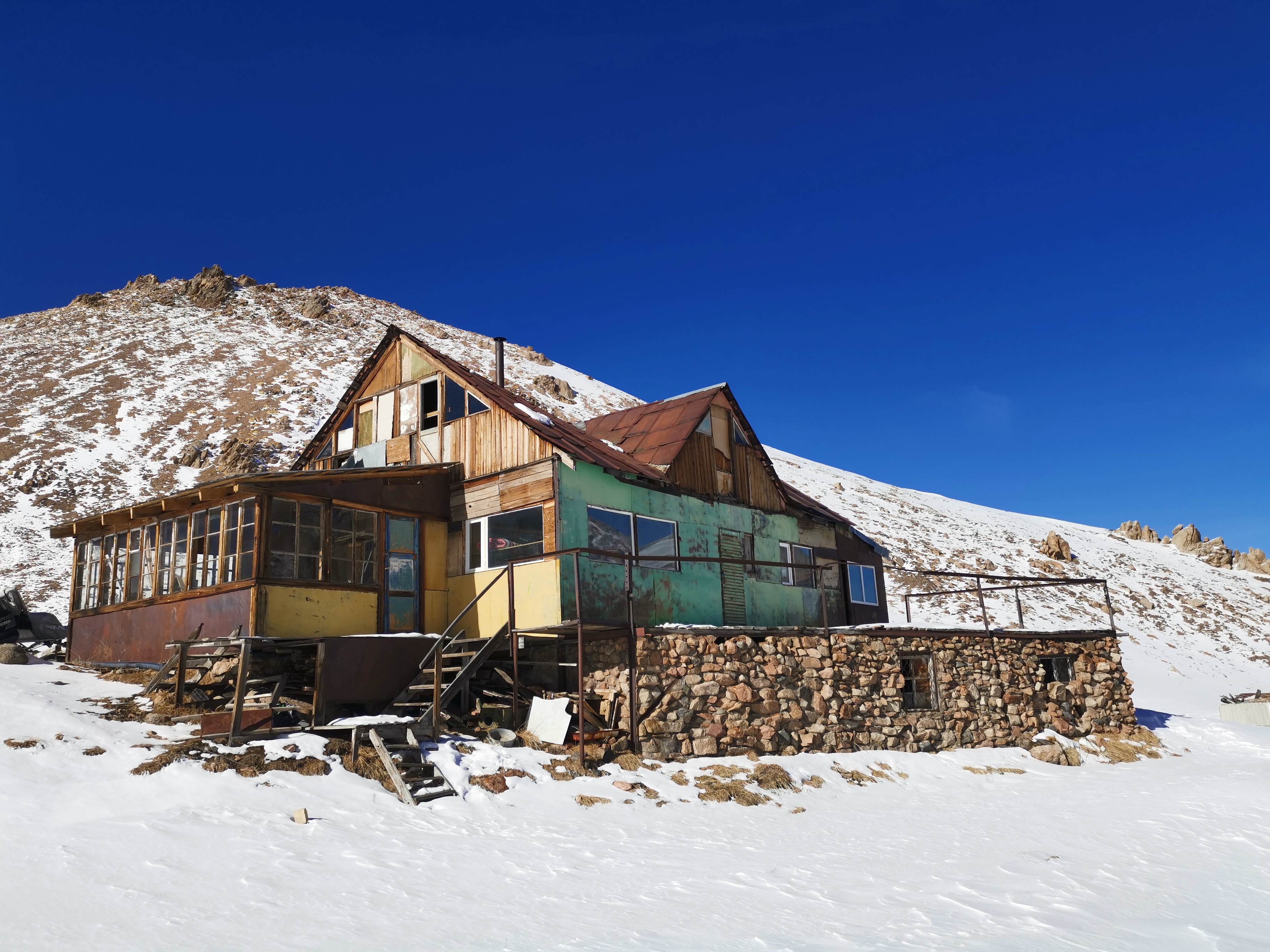 Поход на гляциологическую станцию Т1 на высоте 3450м. н.у.м. (13/17)