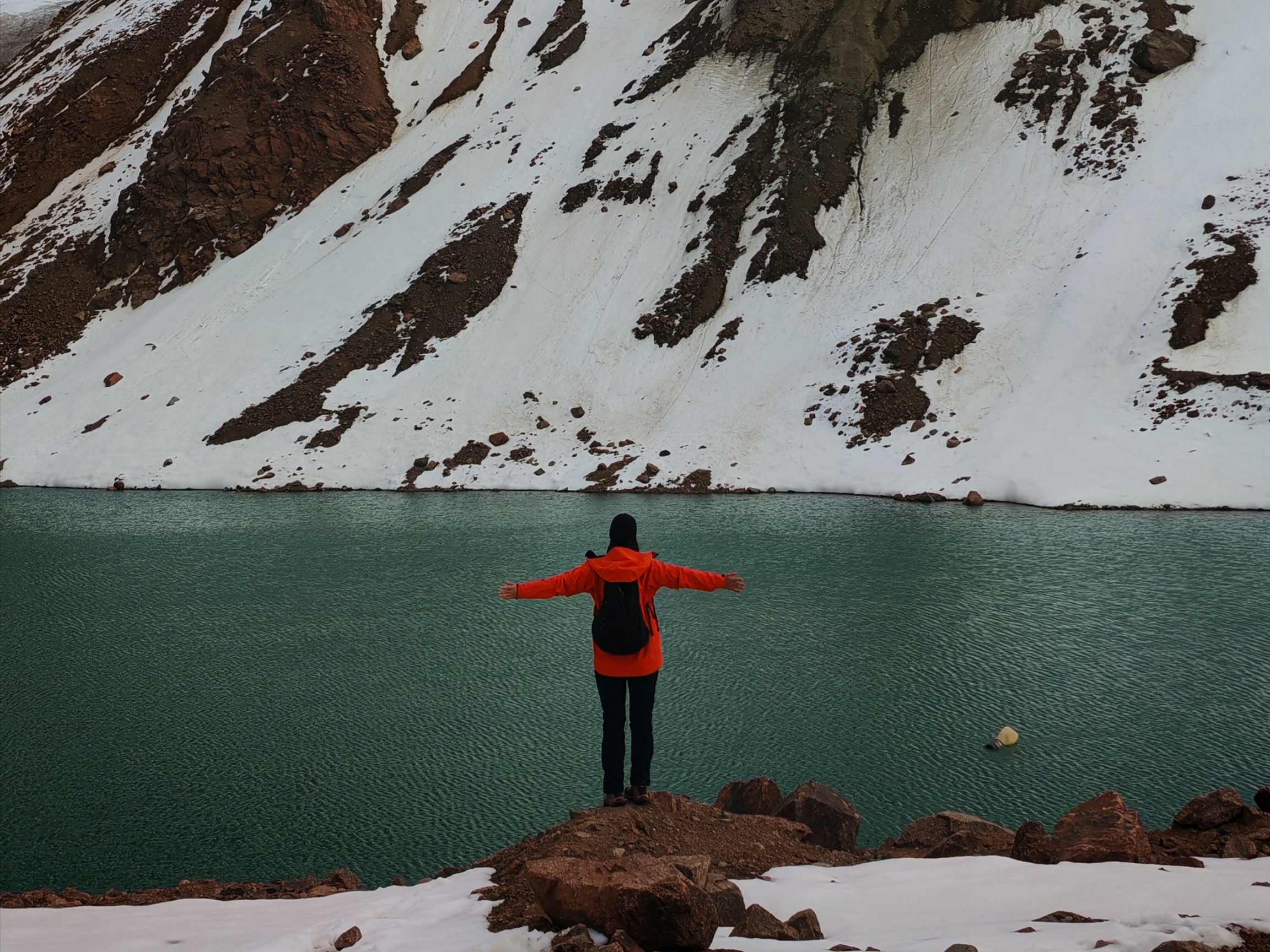 Озеро Маншук на высоте 3600 м н.у.м.