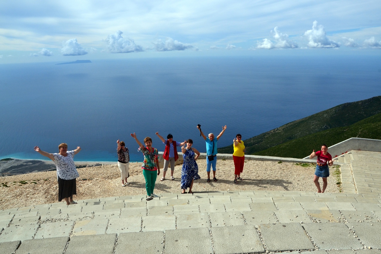 Албанская Ривьера - перевал Ллогара - Борщ