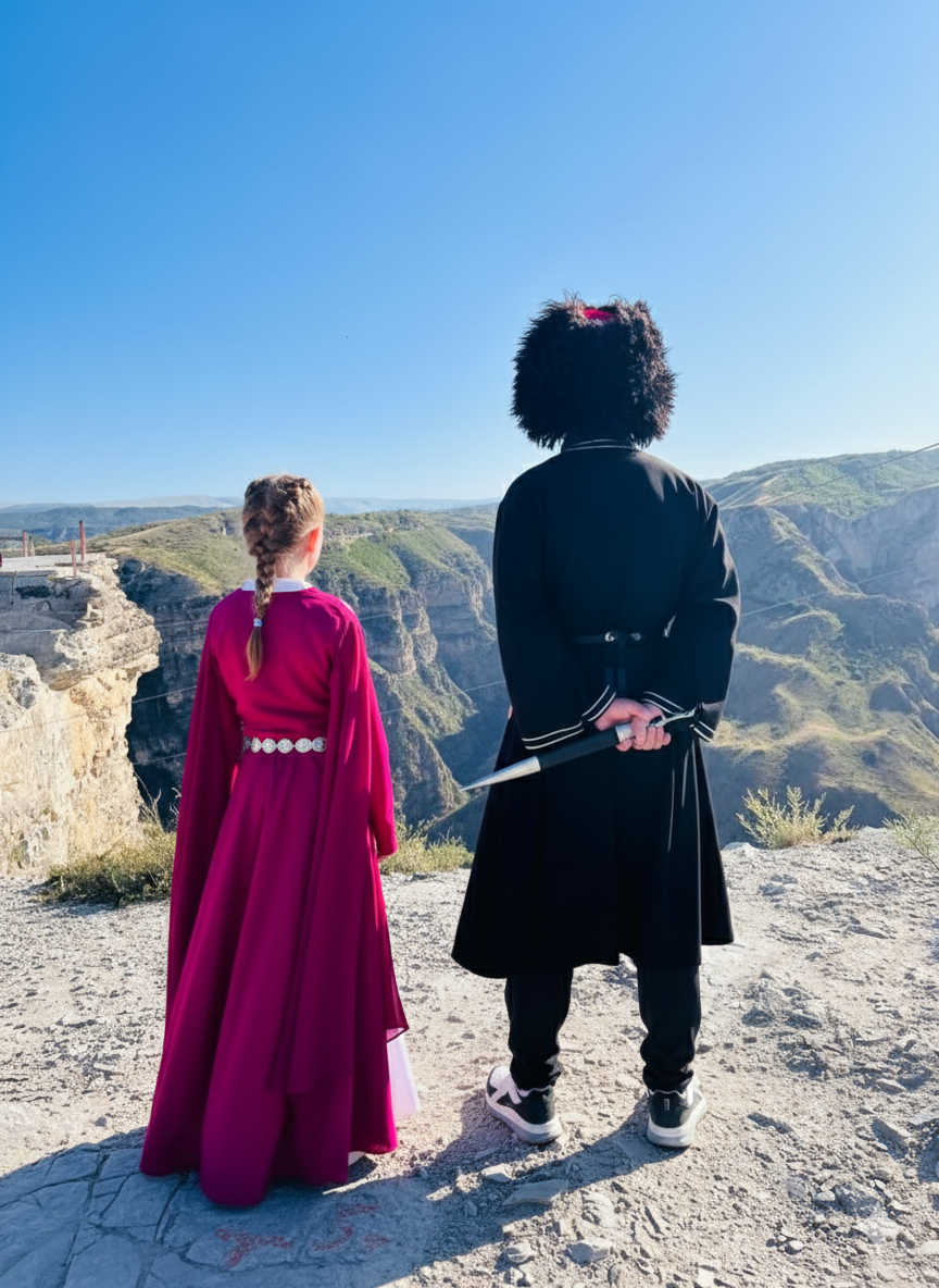 Аул призрак Гамсутль и Салтинский подземный водопад. Все включено. (6/10)