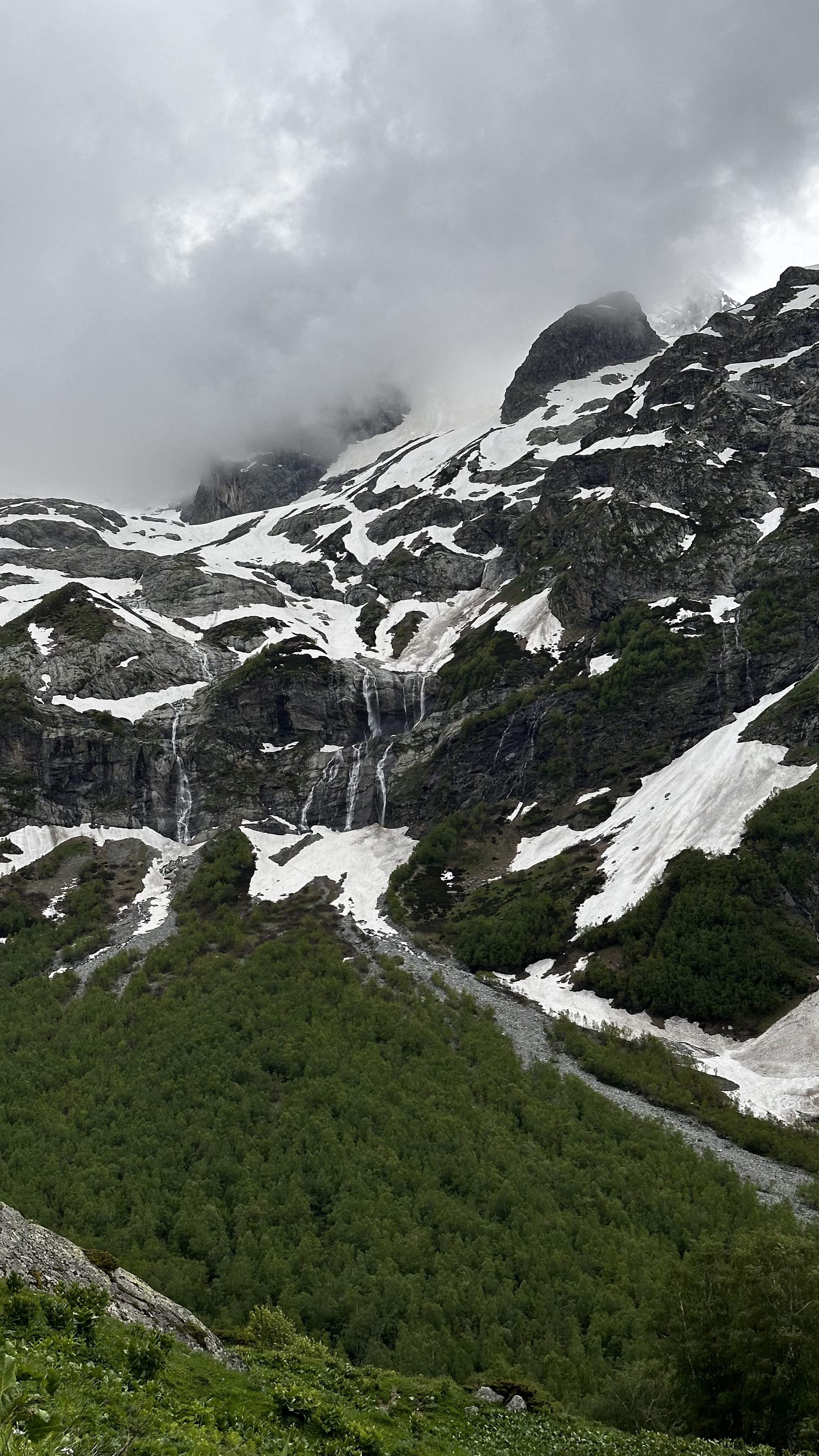 Конная прогулка к Софийскому леднику и водопадам без треккинга (Архыз) (9/13)