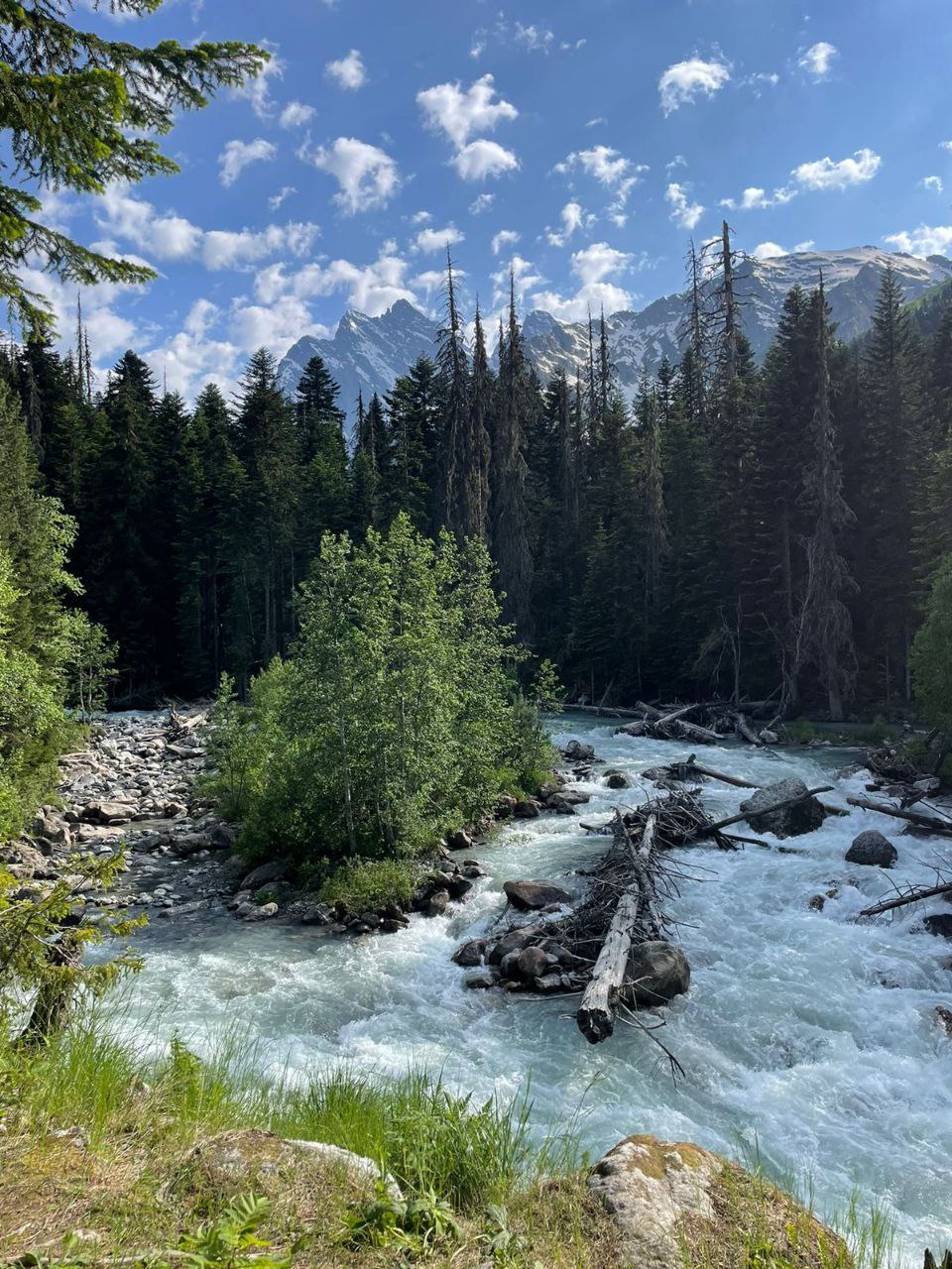 Вау-поездка в Домбай! Горы, термы - кайф! Индивидуально. (22/24)