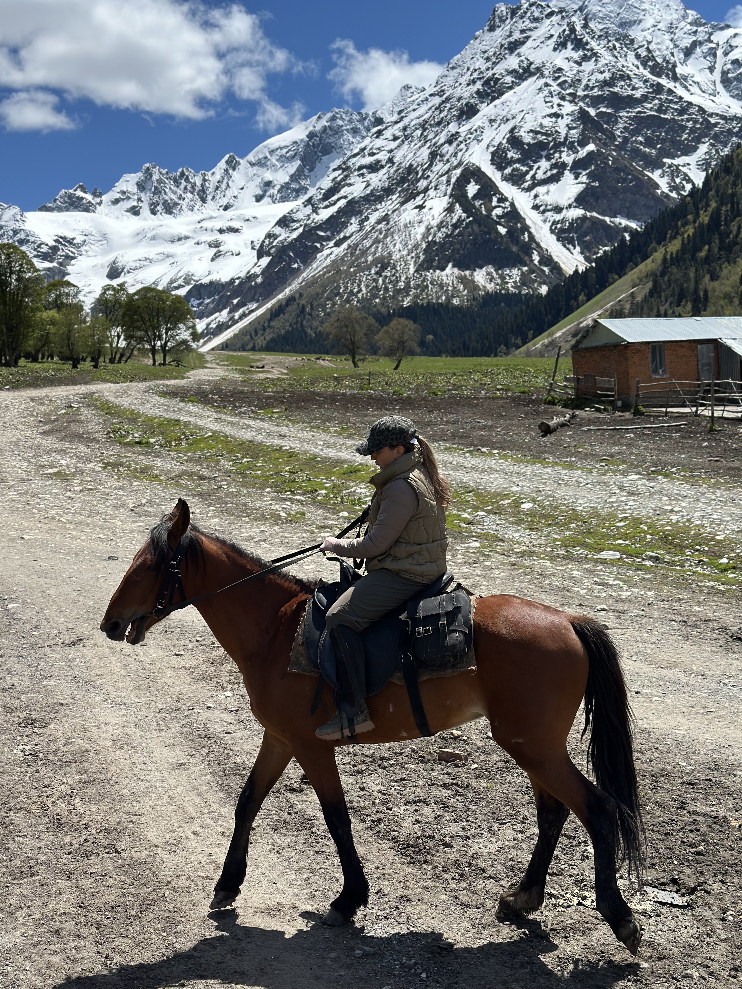 Конная прогулка к Софийскому леднику и водопадам без треккинга (Архыз) (13/13)