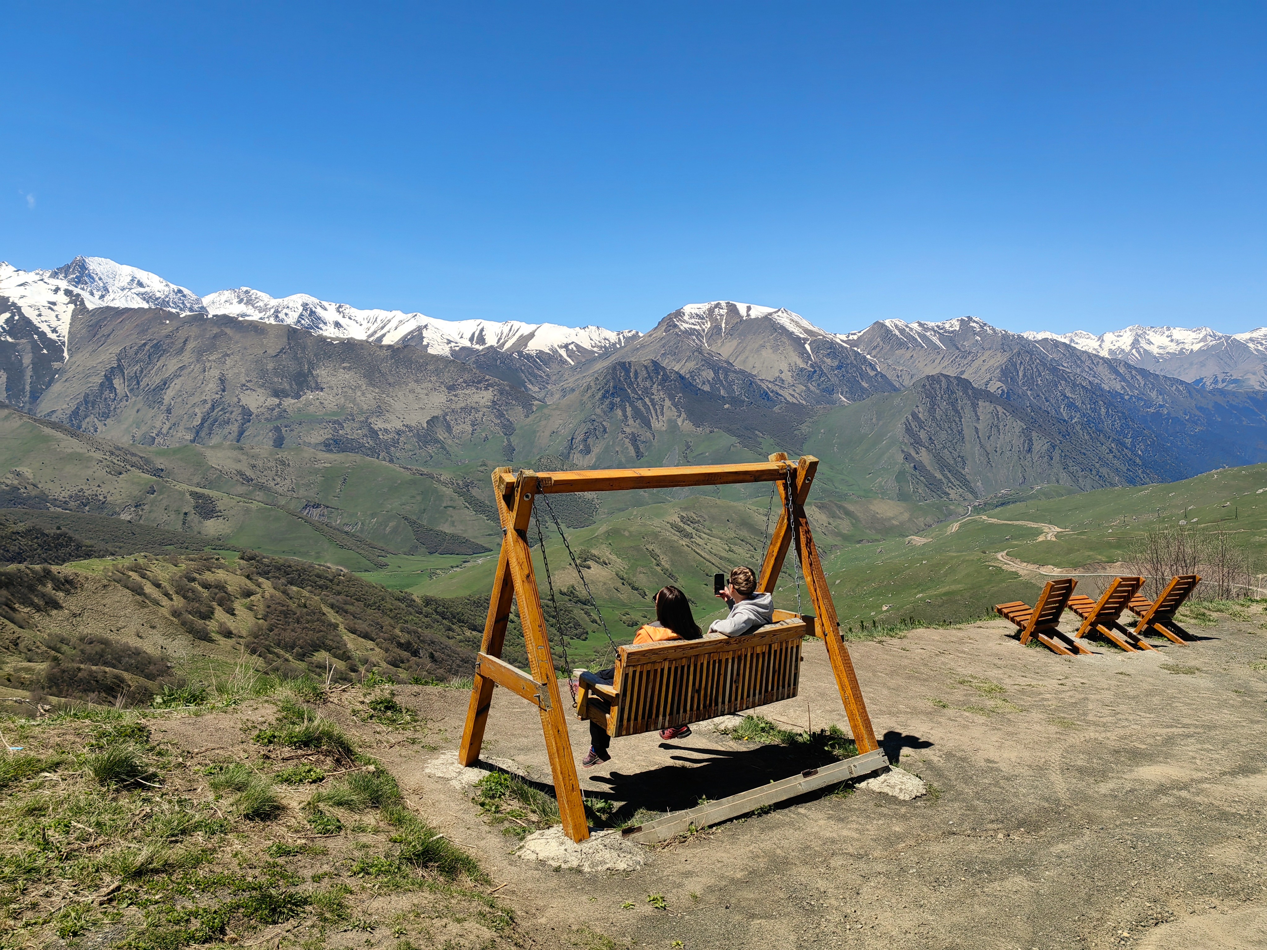 Поездка через перевал в Дигорию