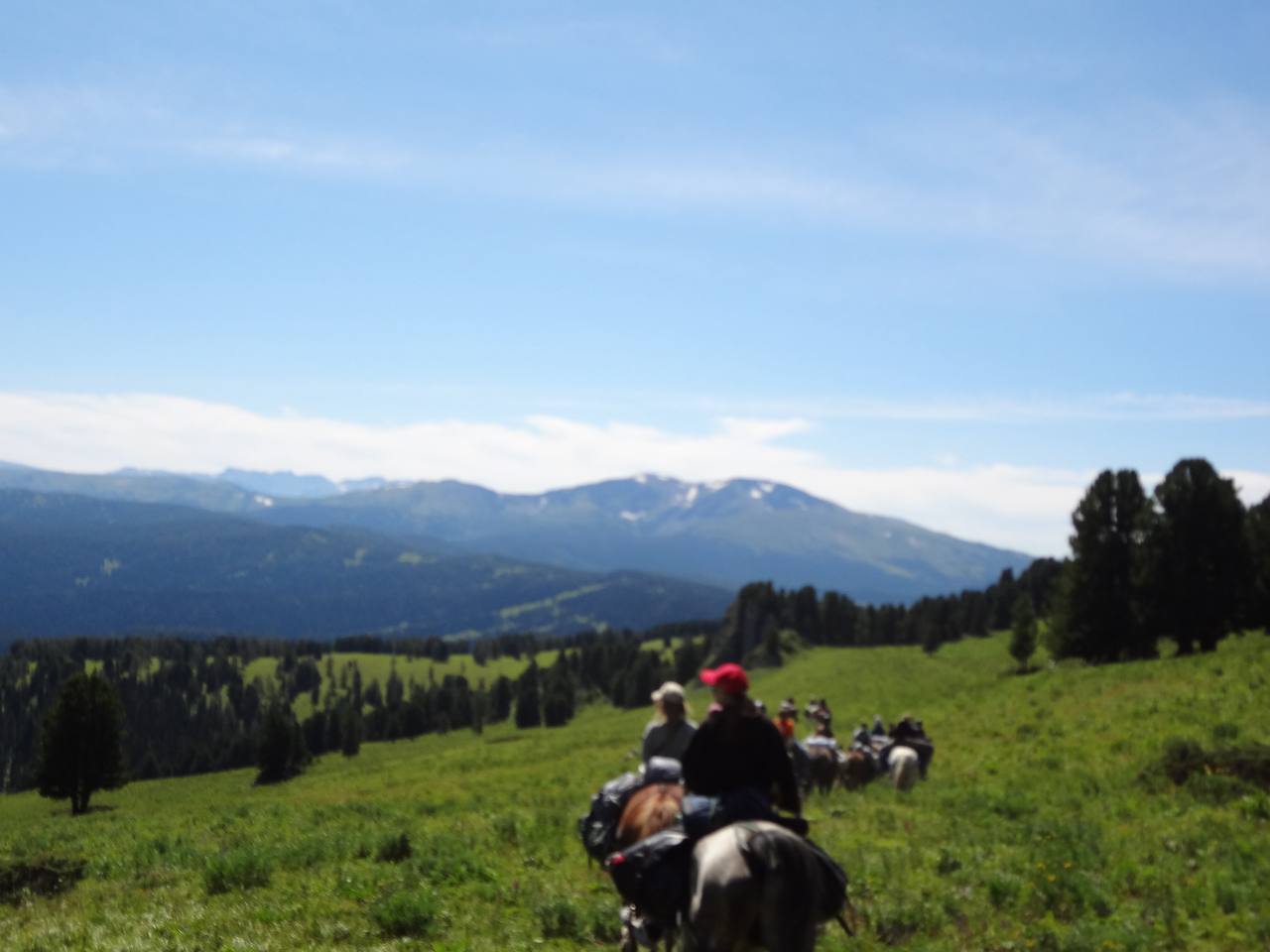 Молодежный конный поход по Алтаю (34/49)