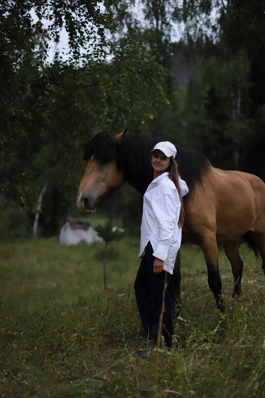 Молодежный конный поход по Алтаю (43/49)