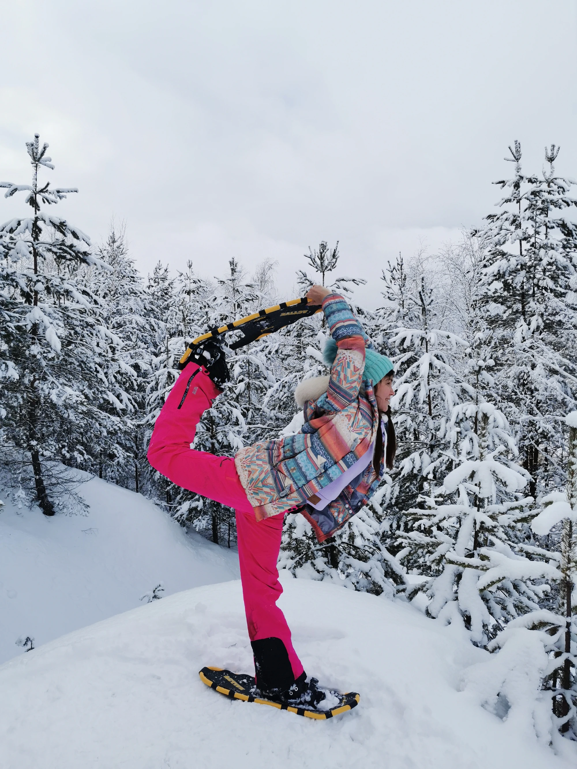 Подмосковная Карелия на снегоступах (7/17)