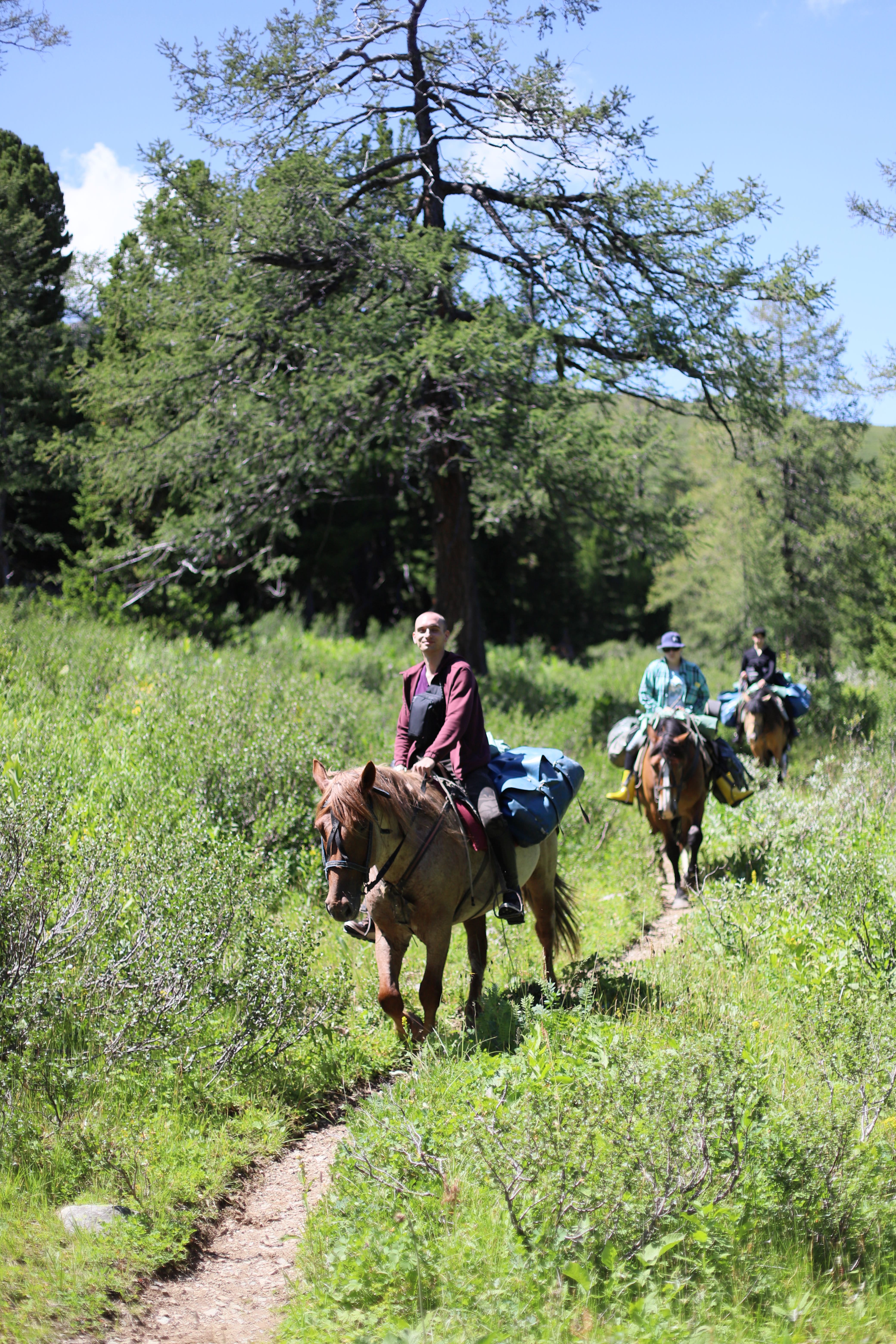 Молодежный конный поход по Алтаю (26/49)