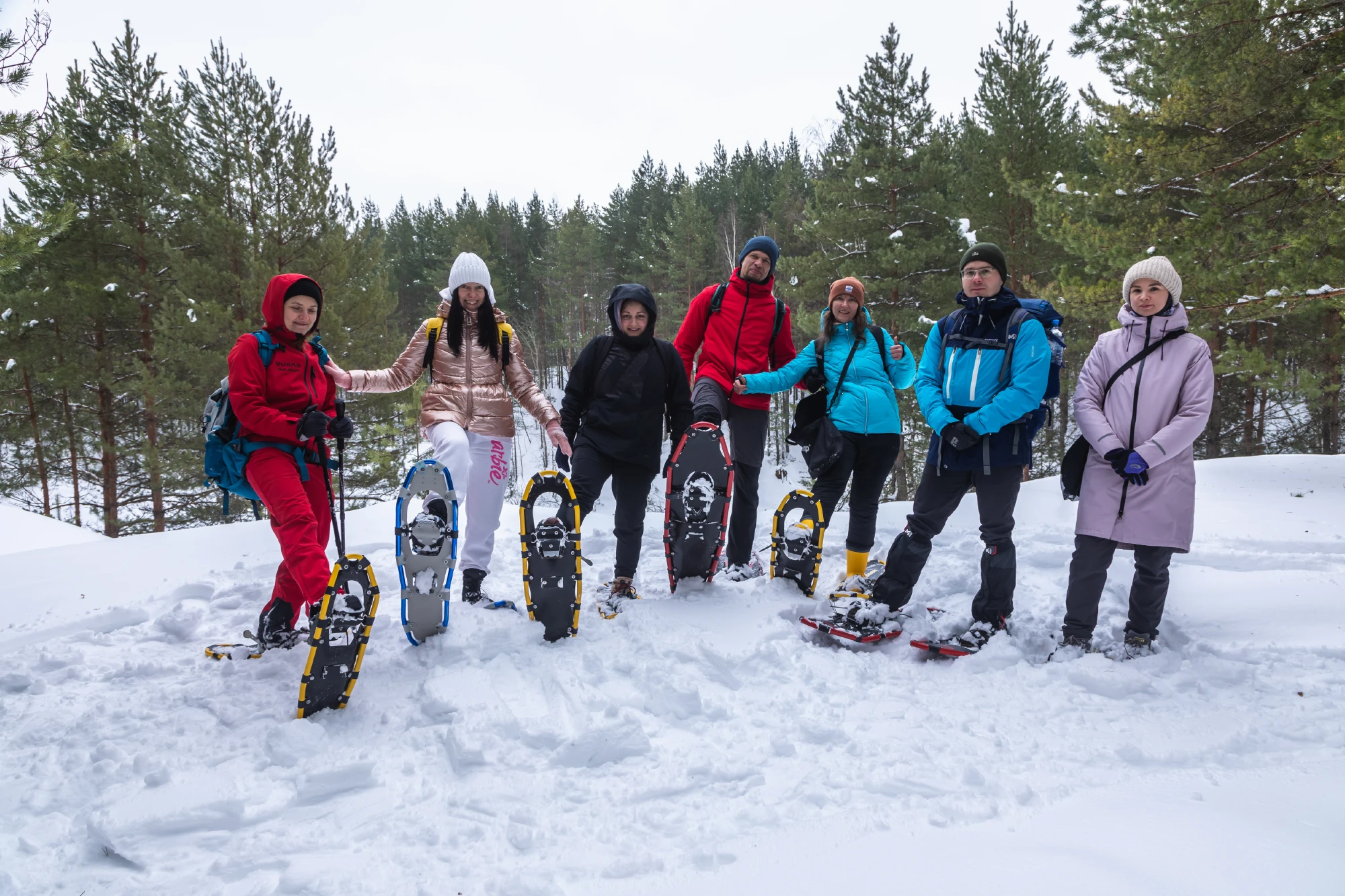 Подмосковная Карелия на снегоступах (17/17)