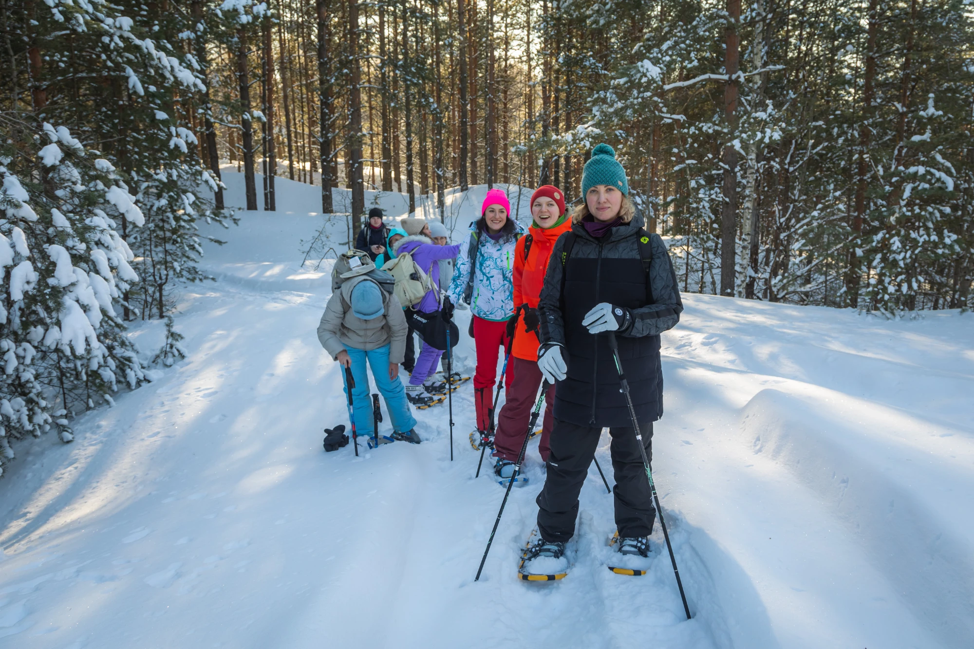 Подмосковная Карелия на снегоступах (6/17)