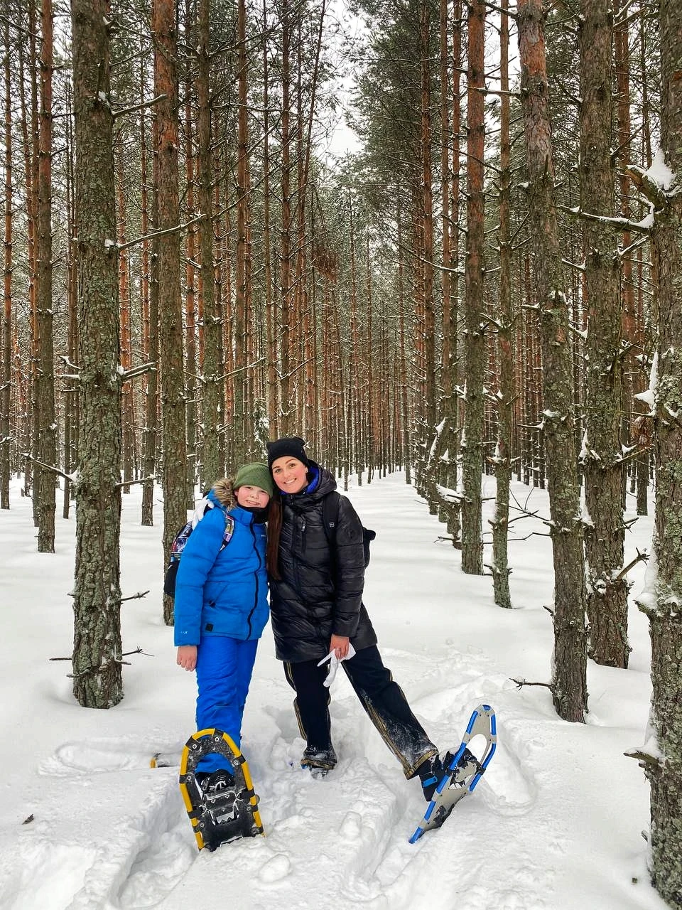 Подмосковная Карелия на снегоступах (14/17)