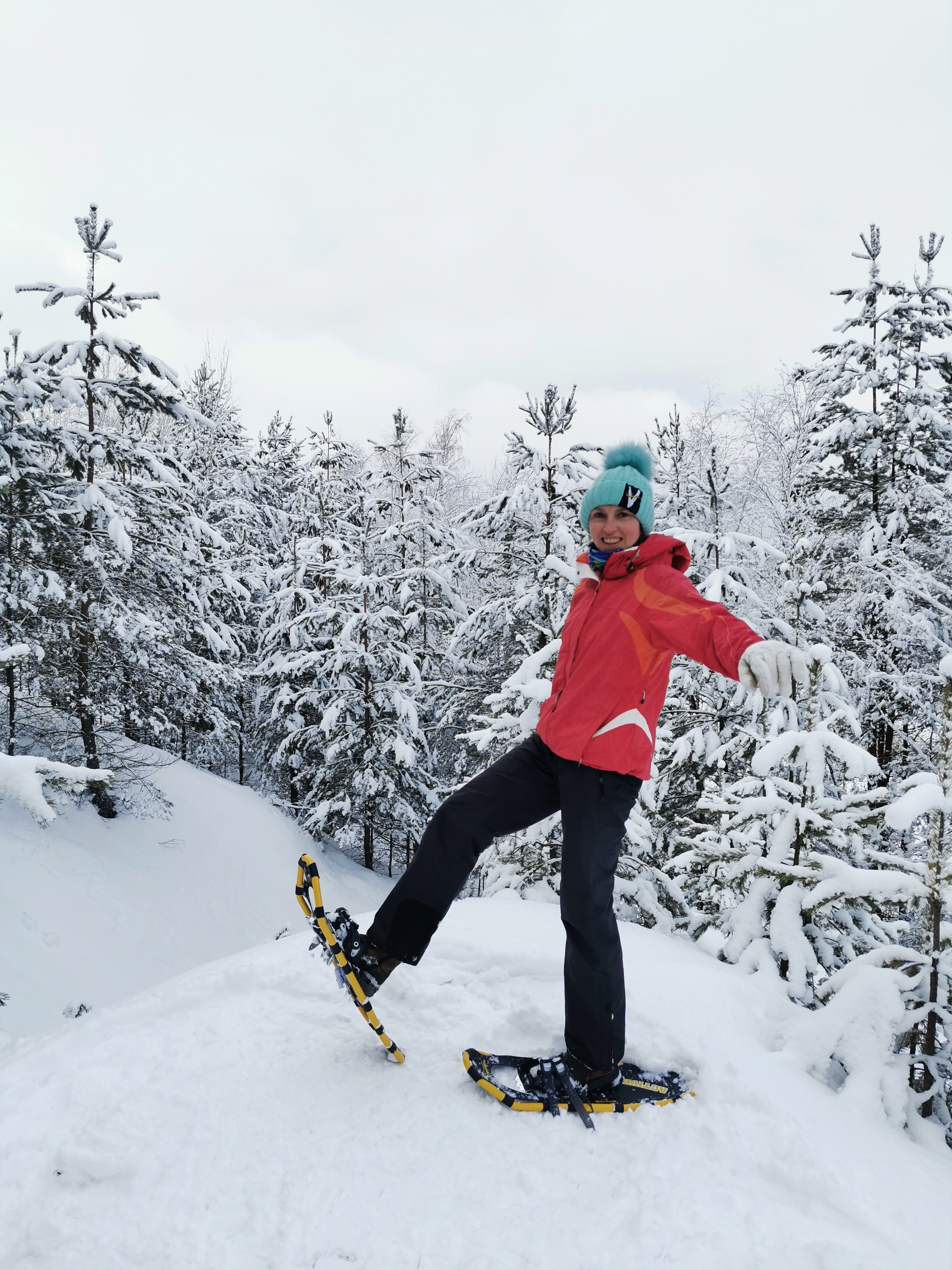 Подмосковная Карелия на снегоступах (15/17)