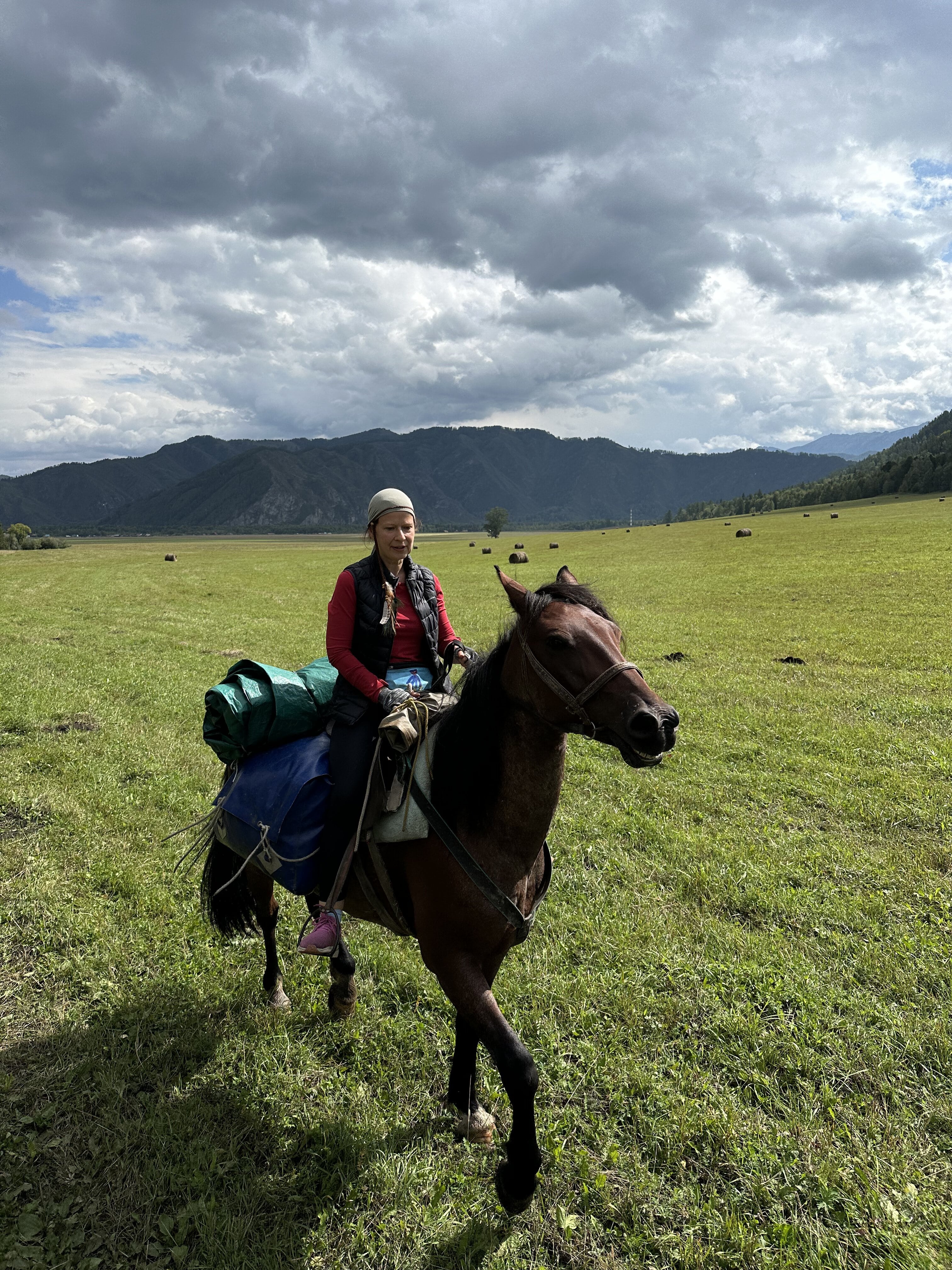 Молодежный конный поход по Алтаю (36/49)