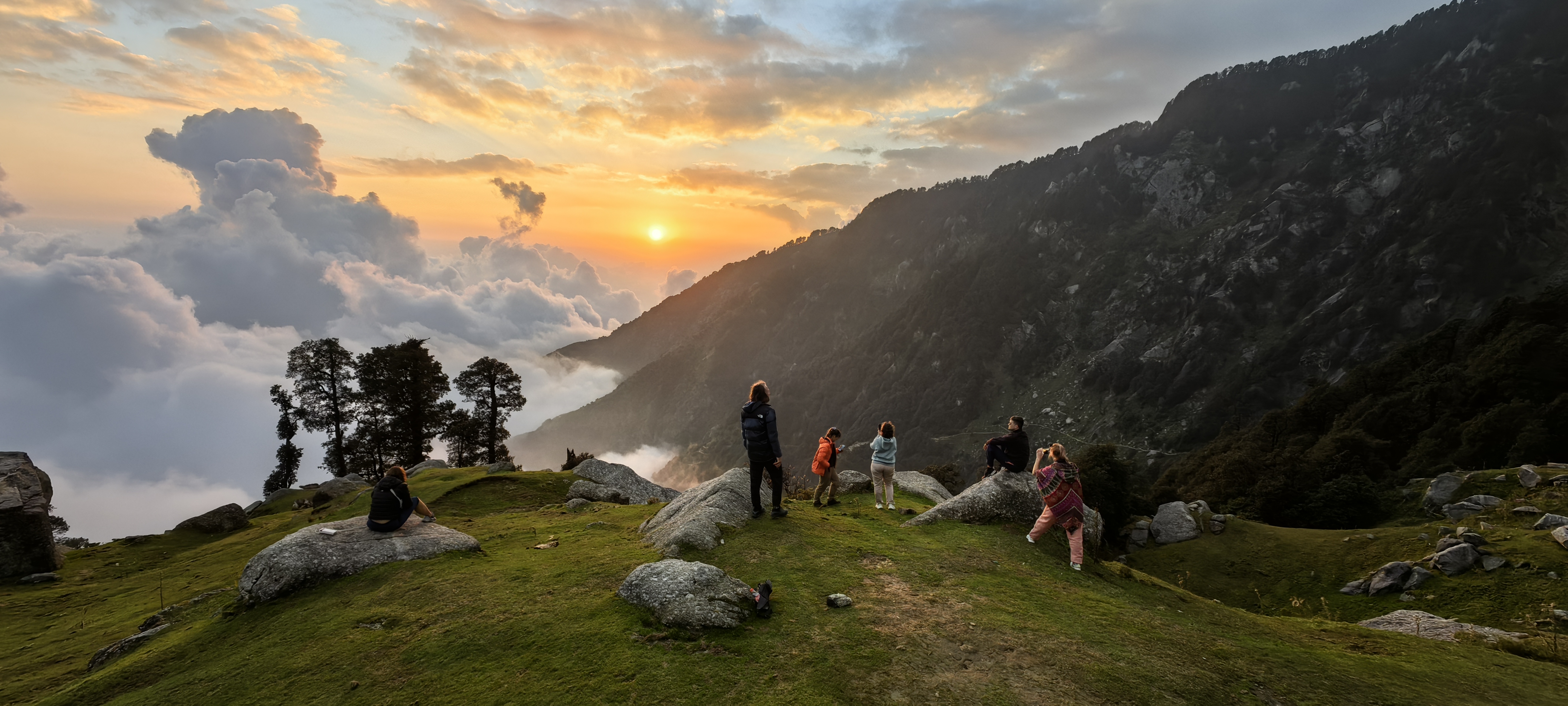 Трекинг на плато Триунд (подъем)