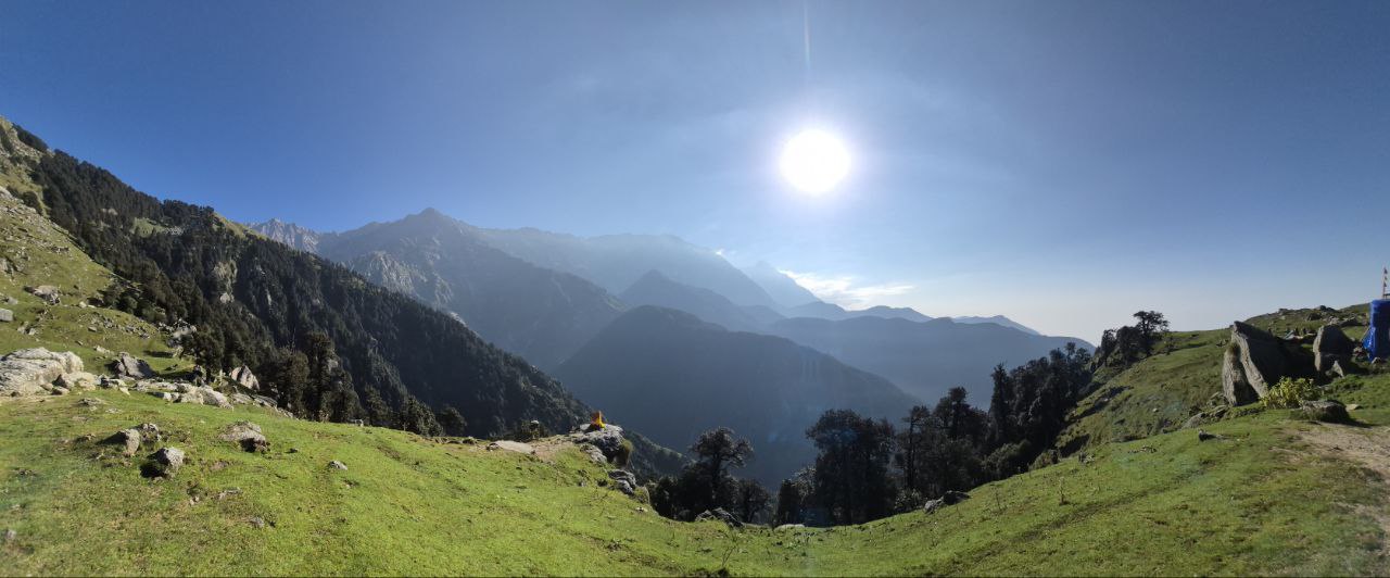 Трекинг на плато Триунд (спуск)