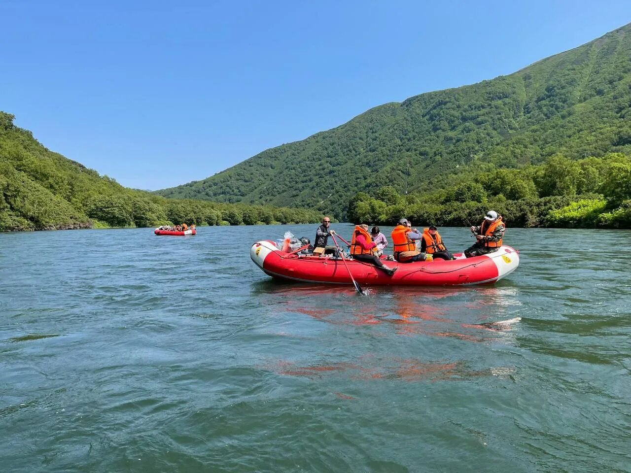Сплав по реке Быстрая с рыбалкой