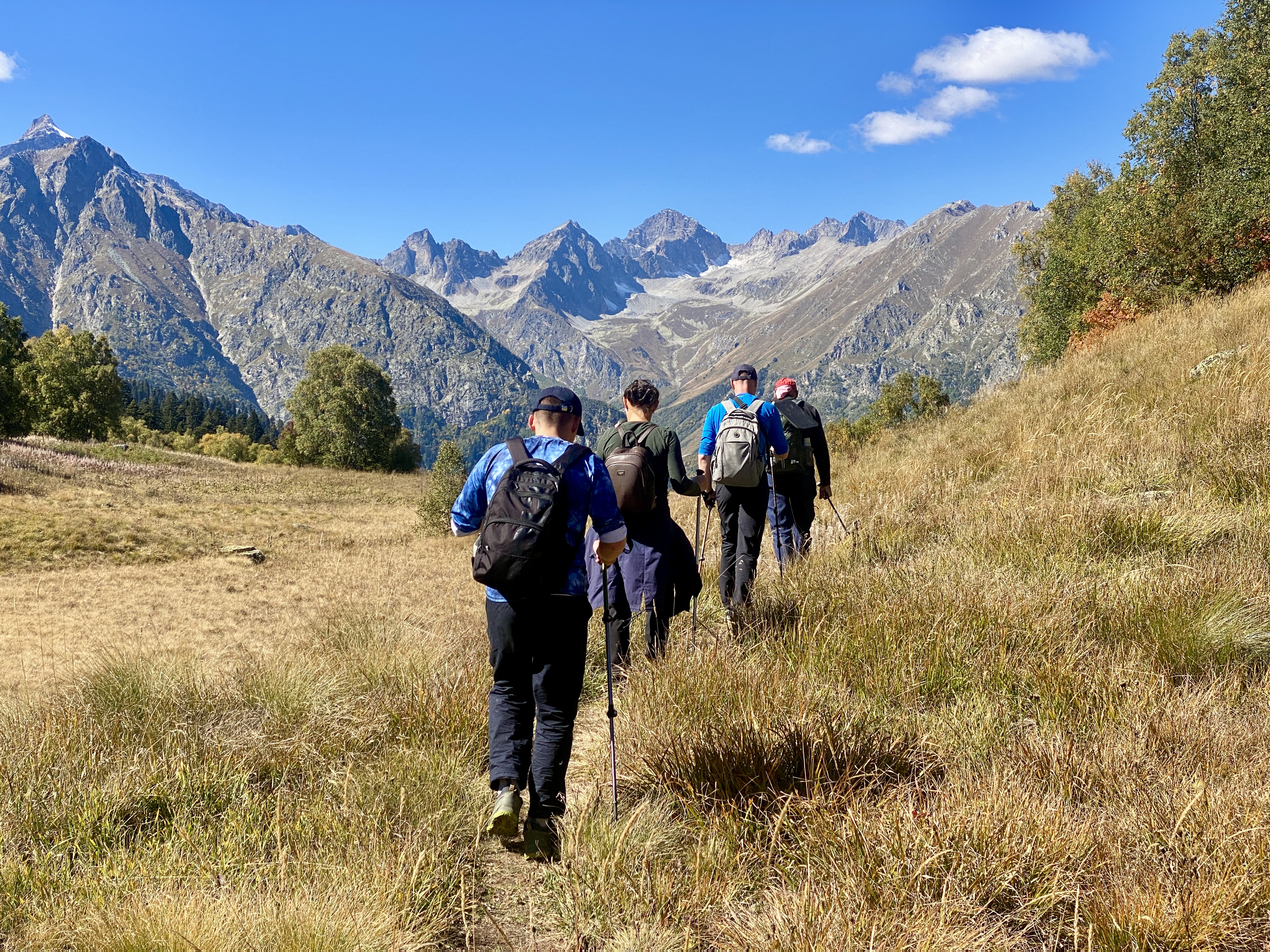 Треккинг в Домбае (12/21)