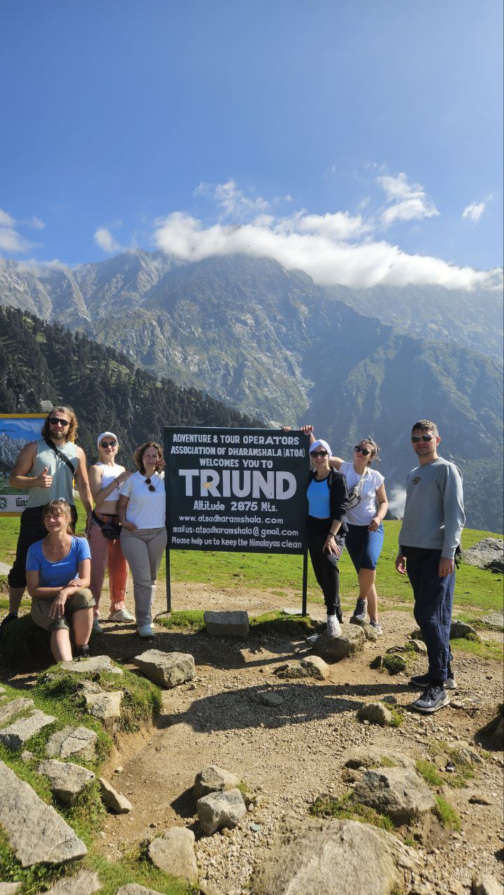 Трекинг на плато Триунд (спуск)