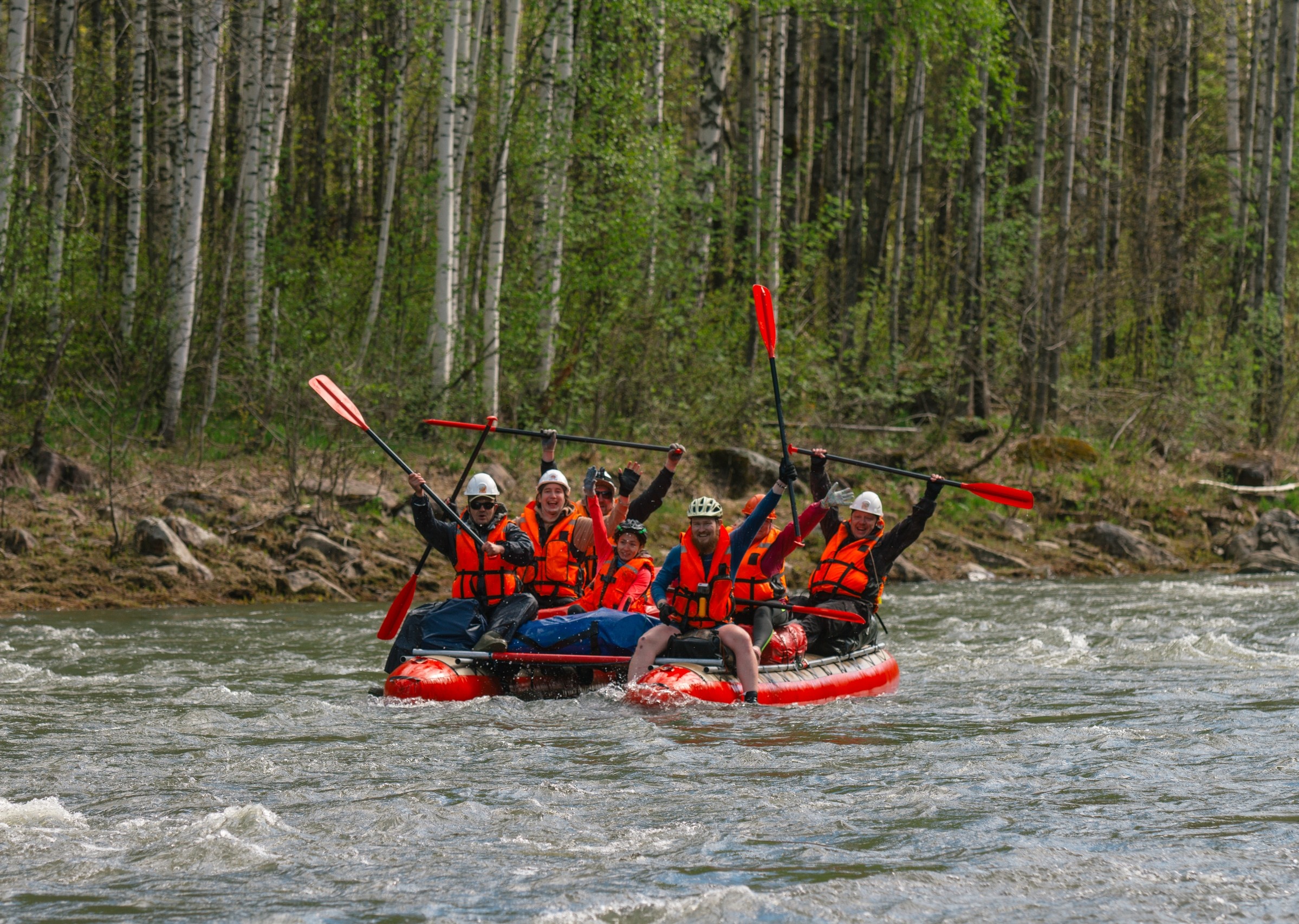 Активный сплав по реке Зилим с порогом Кысык! (15/24)